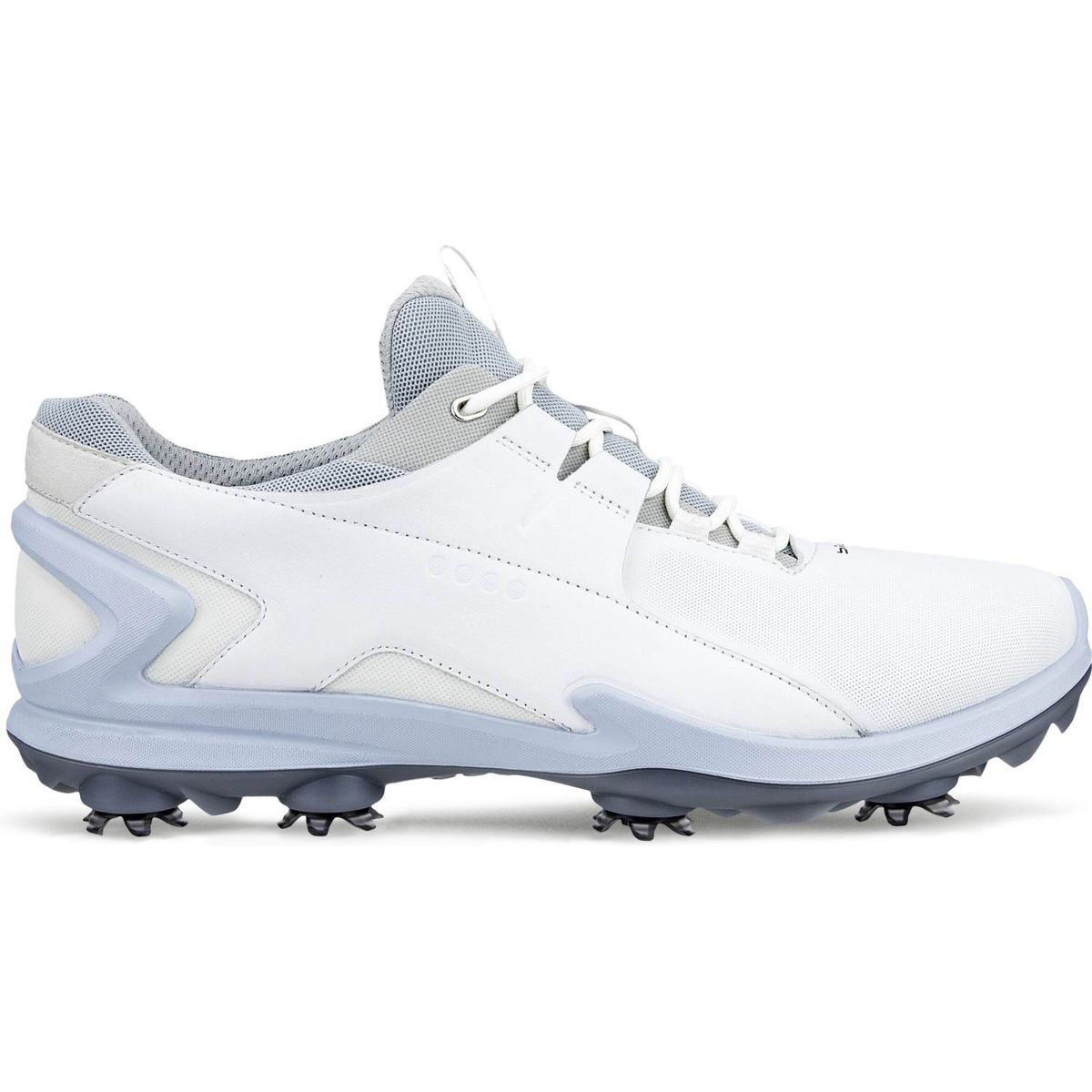 Ecco Biom Tour G8 Vandtætte Herre Golfsko Med Spikes - White - Str. 45 Normal