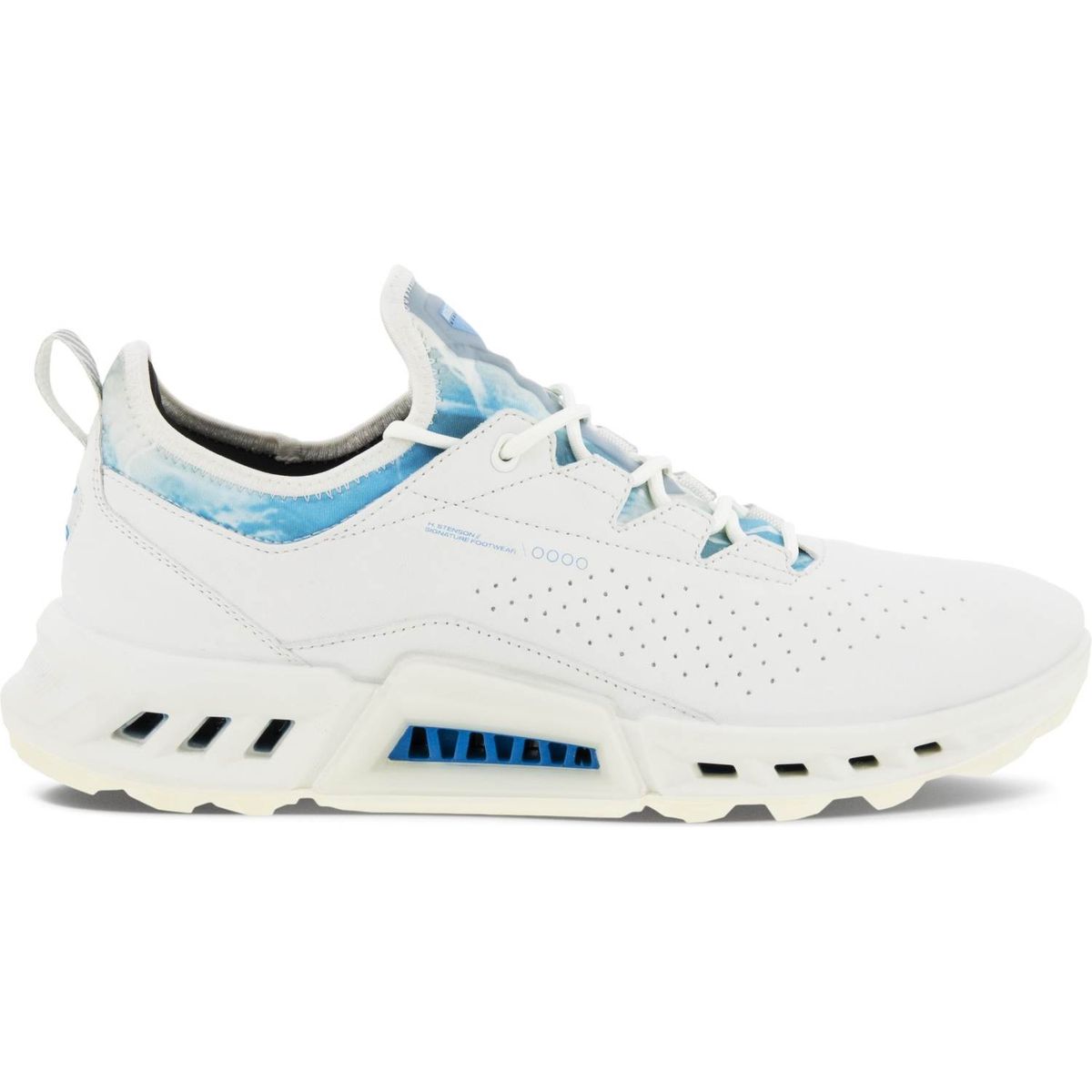 Ecco Biom C4 Vandtætte Herre Golfsko Uden Spikes - White - Str. 42 Normal