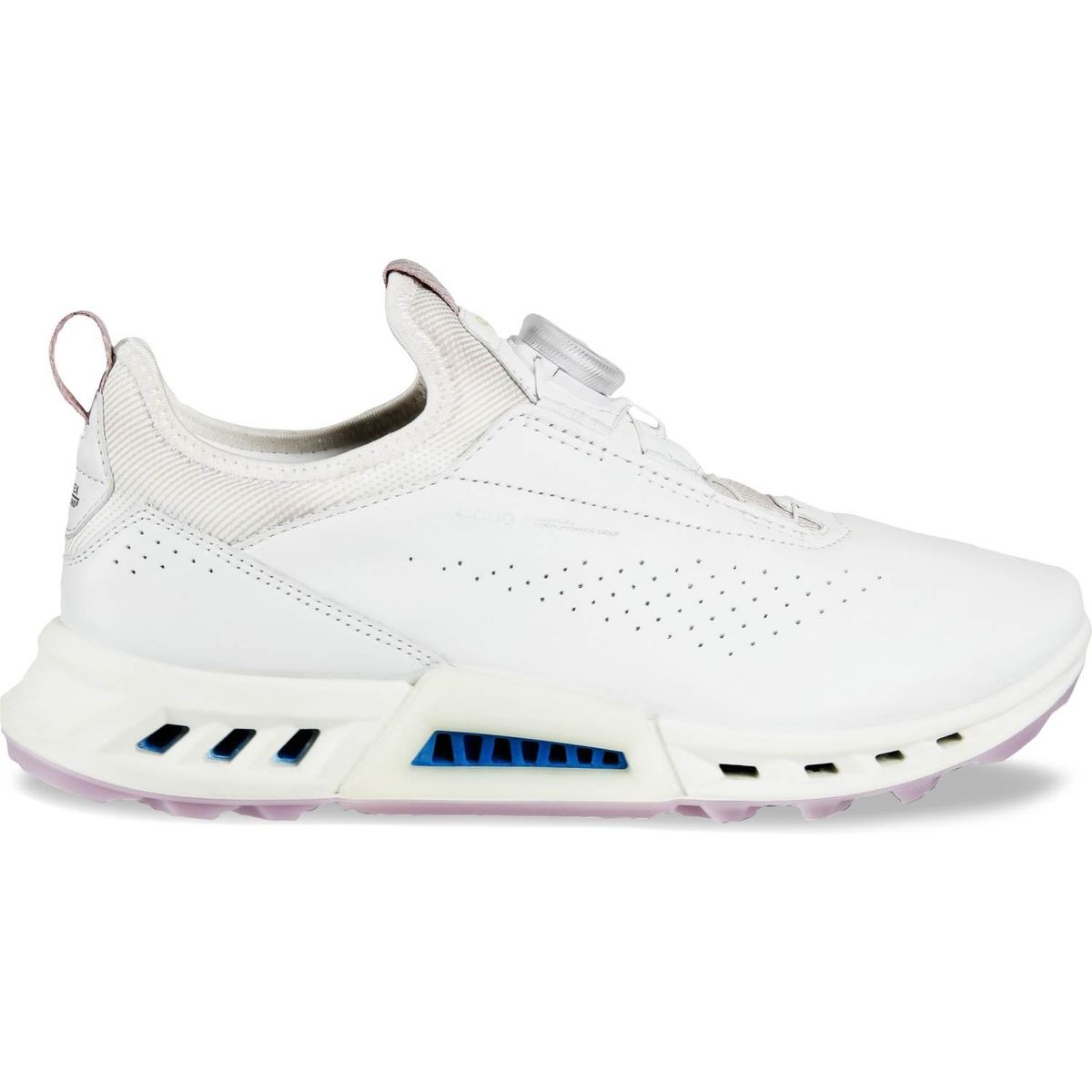 Ecco Biom C4 BOA Vandtætte Dame Golfsko Uden Spikes - White - Str. 37 Normal