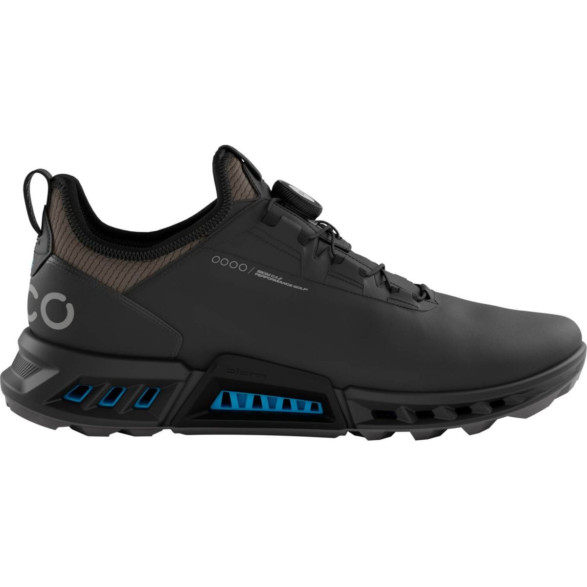 Ecco Biom C4 BOA Vandtætte Herre Golfsko Uden Spikes - Black - Str. 42 Normal