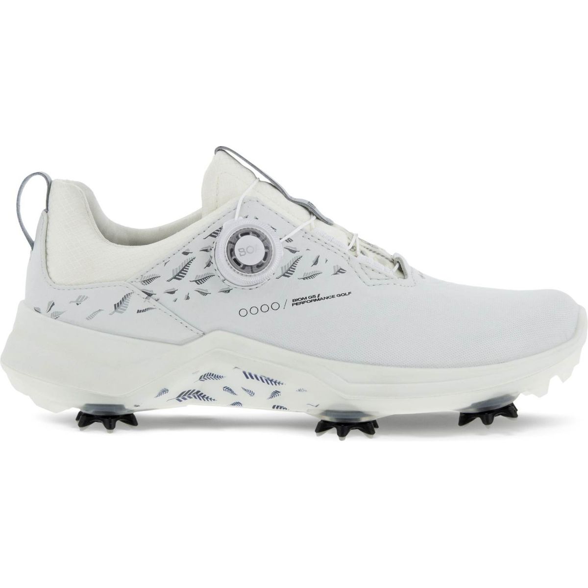 Ecco Biom G5 (Lydia Ko) BOA Vandtætte Dame Golfsko Med Spikes - White - Str. 40 Normal