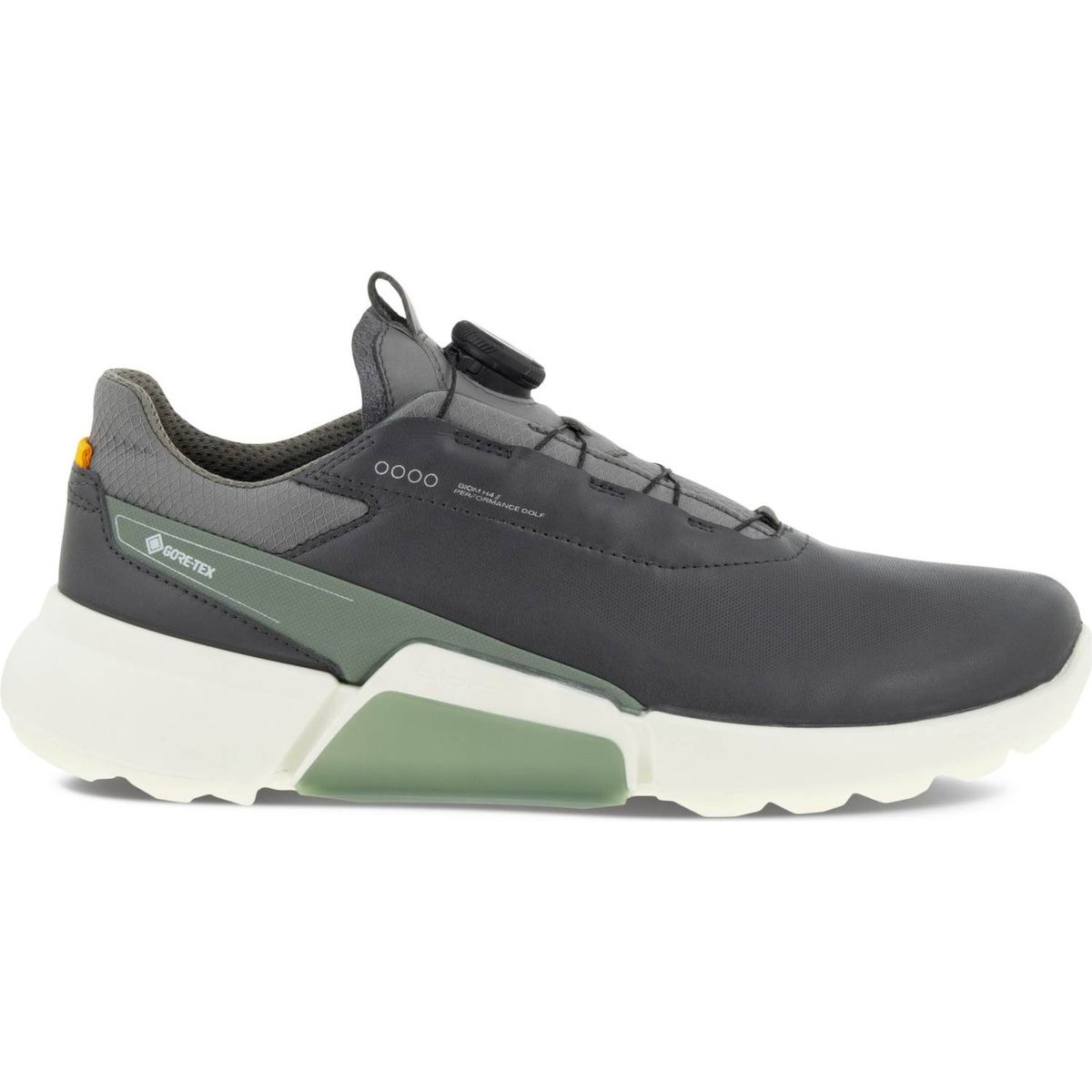 Ecco Biom Hybrid 4 (2023) BOA Vandtætte Herre Golfsko Uden Spikes - Magnet/Frosty Green - Str. 42 Normal