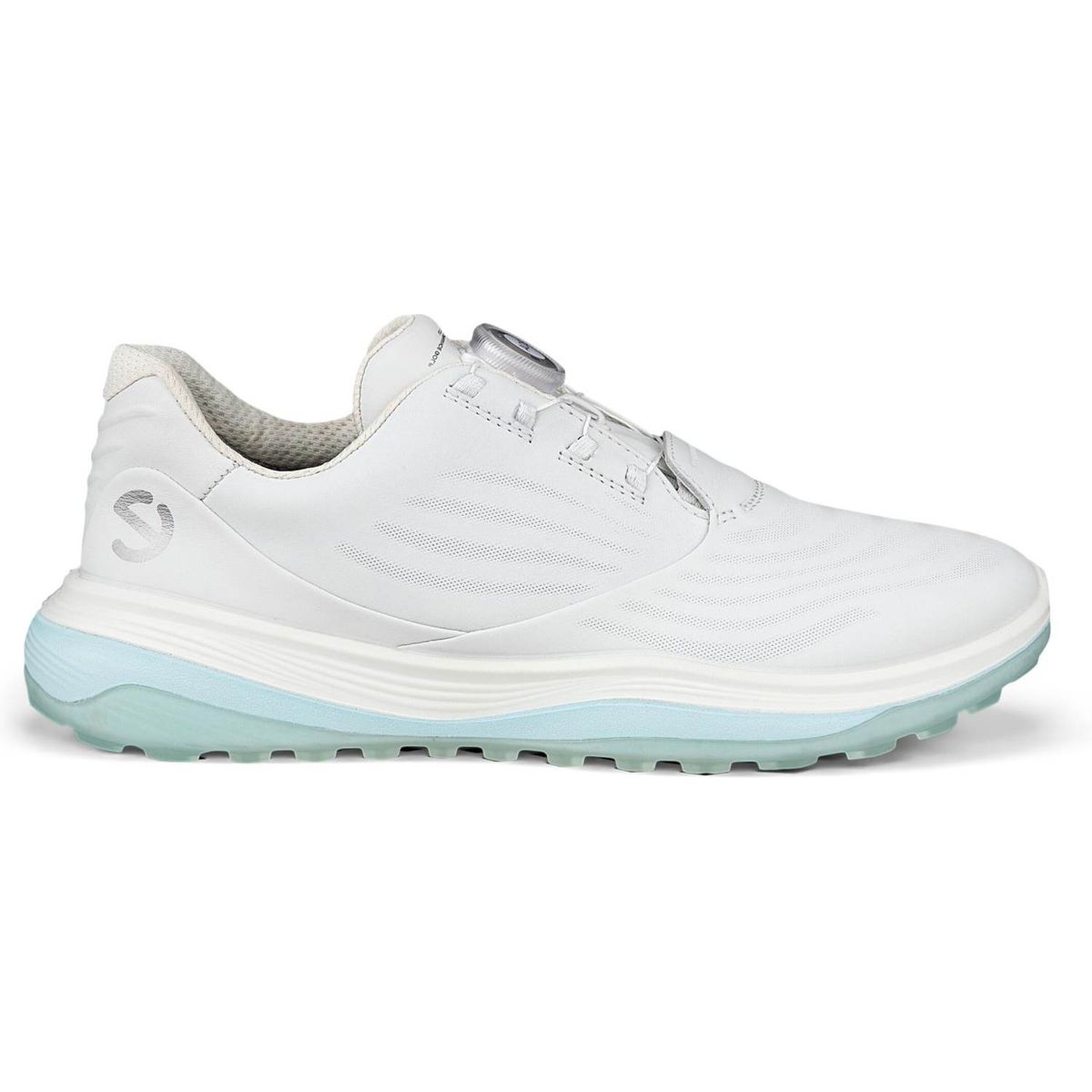 Ecco LT1 BOA Vandtætte Dame Golfsko Uden Spikes - White - Str. 38 Normal