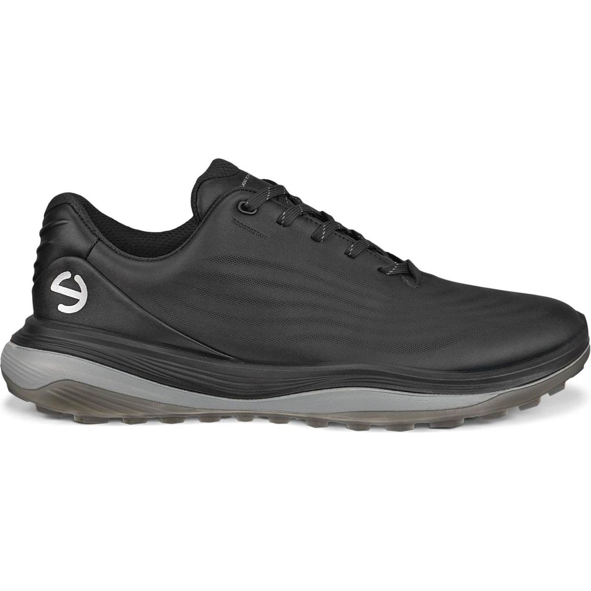 Ecco LT1 Vandtætte Herre Golfsko Uden Spikes - Black - Str. 41 Normal