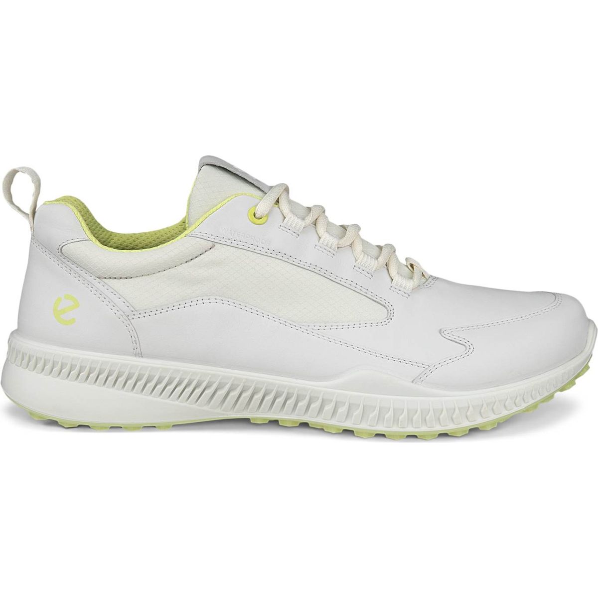 Ecco S-Hybrid Vandtætte Herre Golfsko Uden Spikes - White - Str. 45 Normal