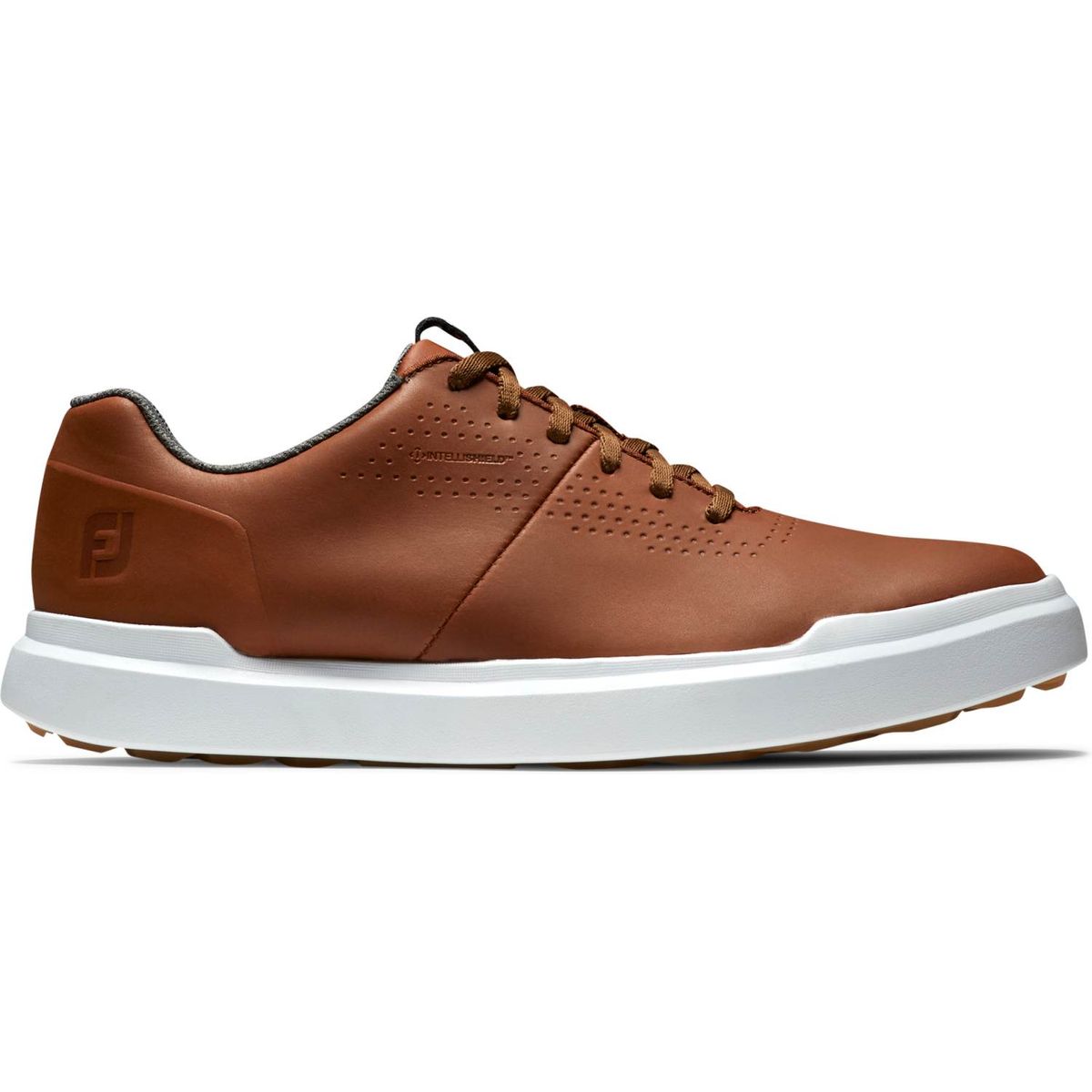 Footjoy Countour Casual (2022) Vandtætte Herre Golfsko Uden Spikes - Tan - Str. 41 Normal