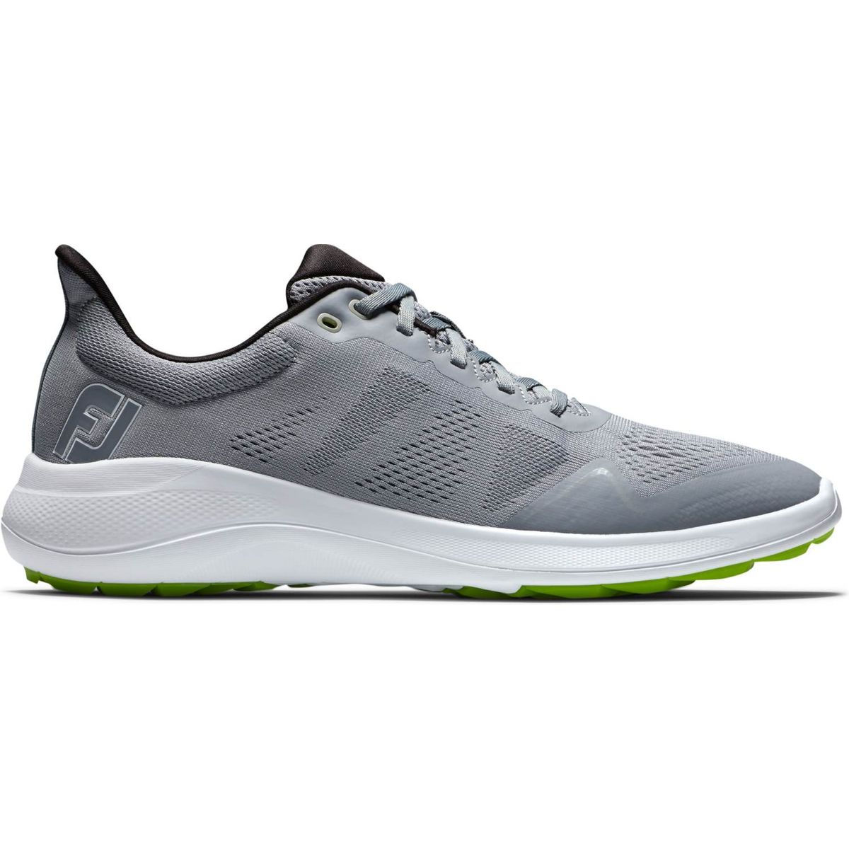 Footjoy Flex (2022) Herre Golfsko Uden Spikes - Athletic Grey/White - Str. 45 Normal