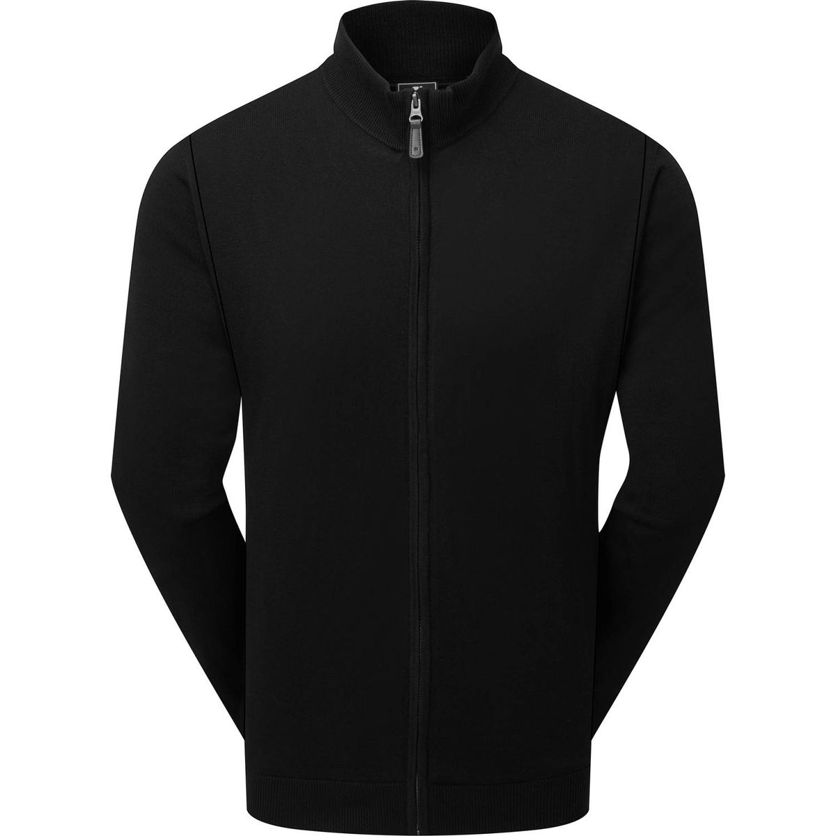 Footjoy Full-Zip Lined Herre Cardigan - Black - Str. XXL