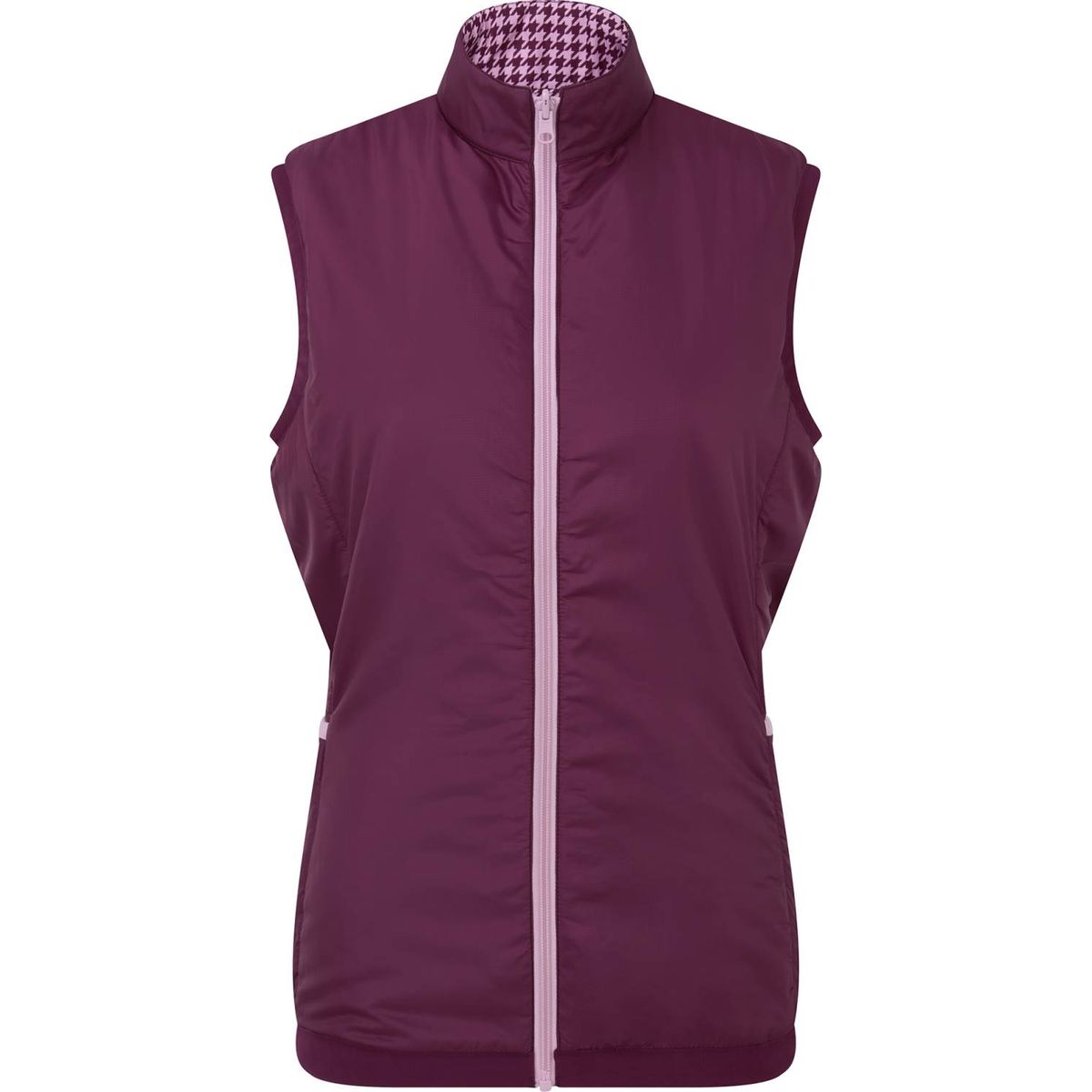 Footjoy Insulated Reversible Dame Vest - Fig/Pink - Str. M