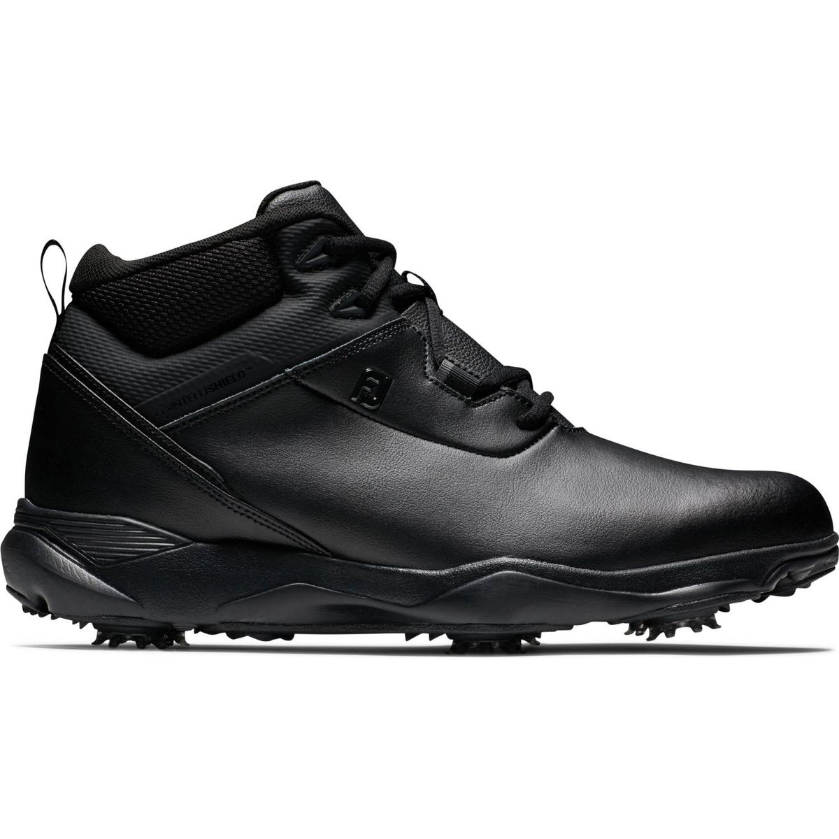 Footjoy Stormwalker (2023) Vandtætte Herre Golfsko Med Spikes - Black - Str. 47 Normal