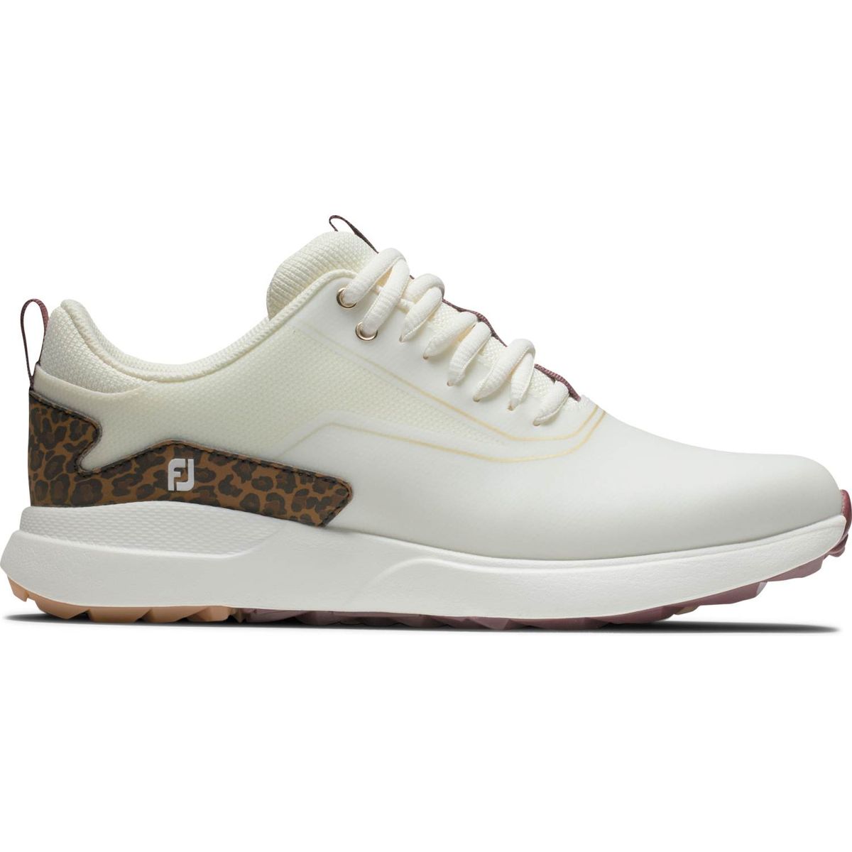 Footjoy Performa Vandtætte Dame Golfsko Uden Spikes - Cream/Beige/Multi - Str. 40 1/2 Normal