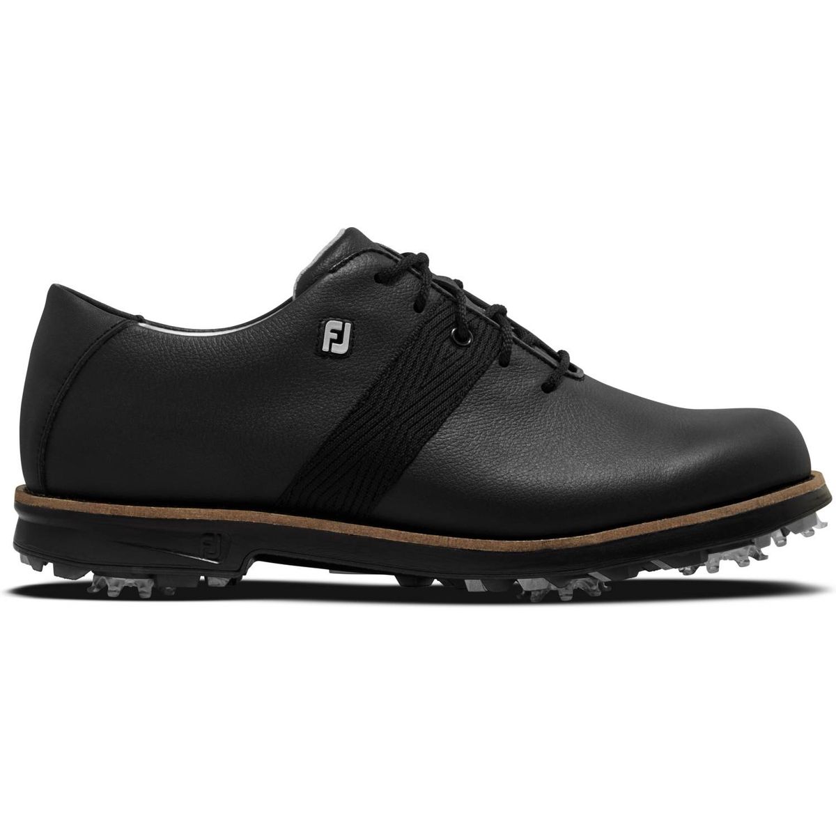 Footjoy Premiere Series Vandtætte Dame Golfsko Med Spikes - All Black - Str. 38 1/2 Normal