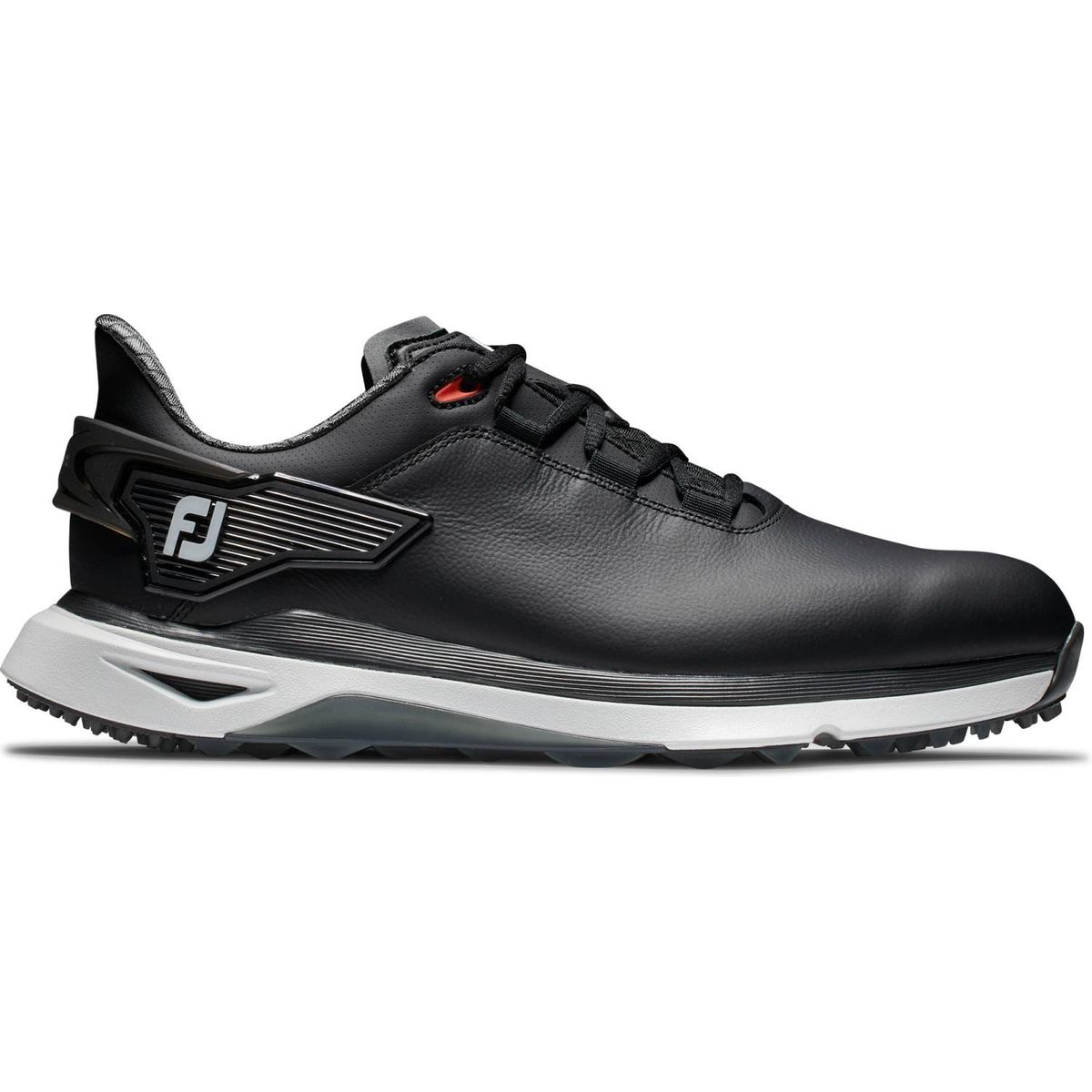 Footjoy Pro/SLX Vandtætte Herre Golfsko Uden Spikes - Black/White/Grey - Str. 42 Bred