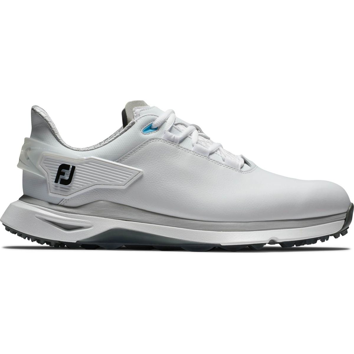 Footjoy Pro/SLX Vandtætte Herre Golfsko Uden Spikes - White/White/Grey - Str. 44 Normal