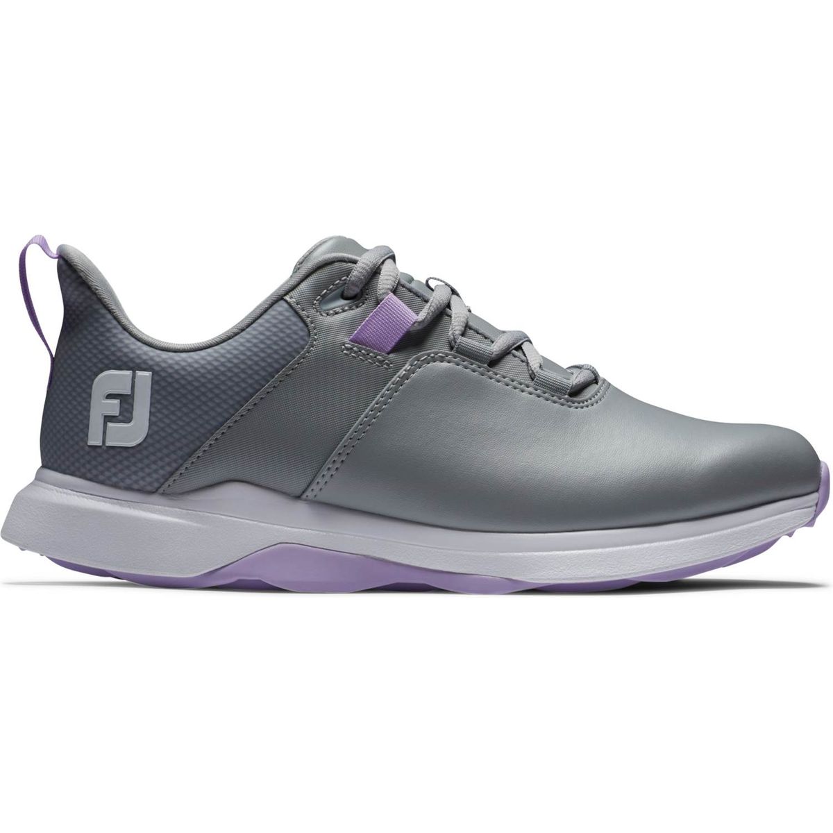 Footjoy ProLite Vandtætte Dame Golfsko Uden Spikes - Grey/Lilac - Str. 38 1/2 Normal