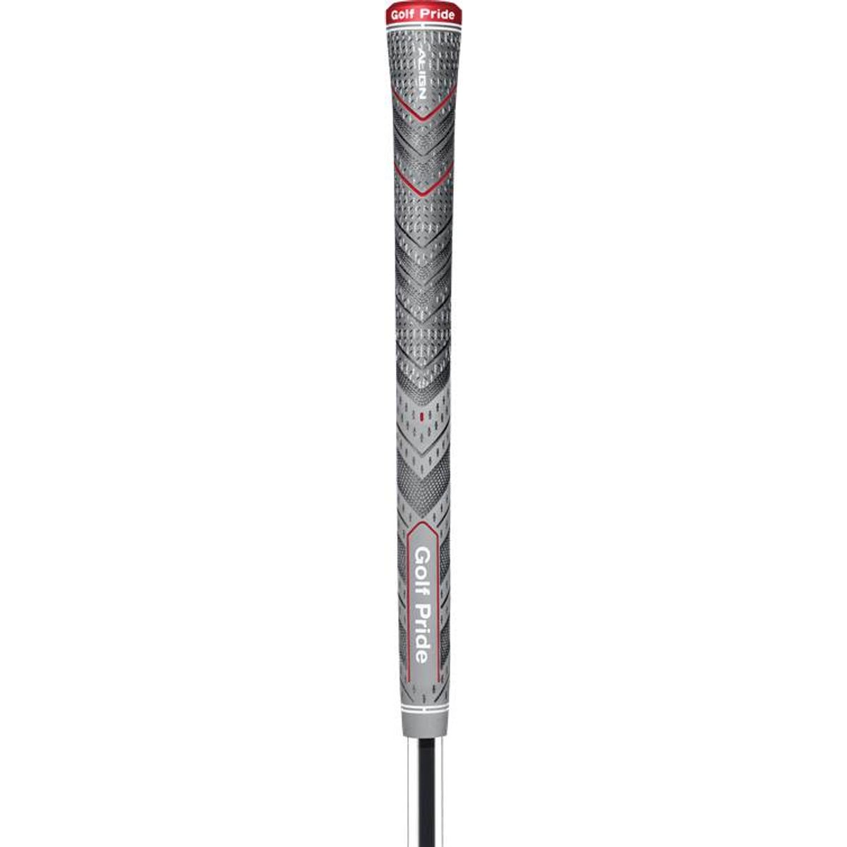 Golf Pride MCC Plus 4 Align Grip - Grey/Red - Str. Standard