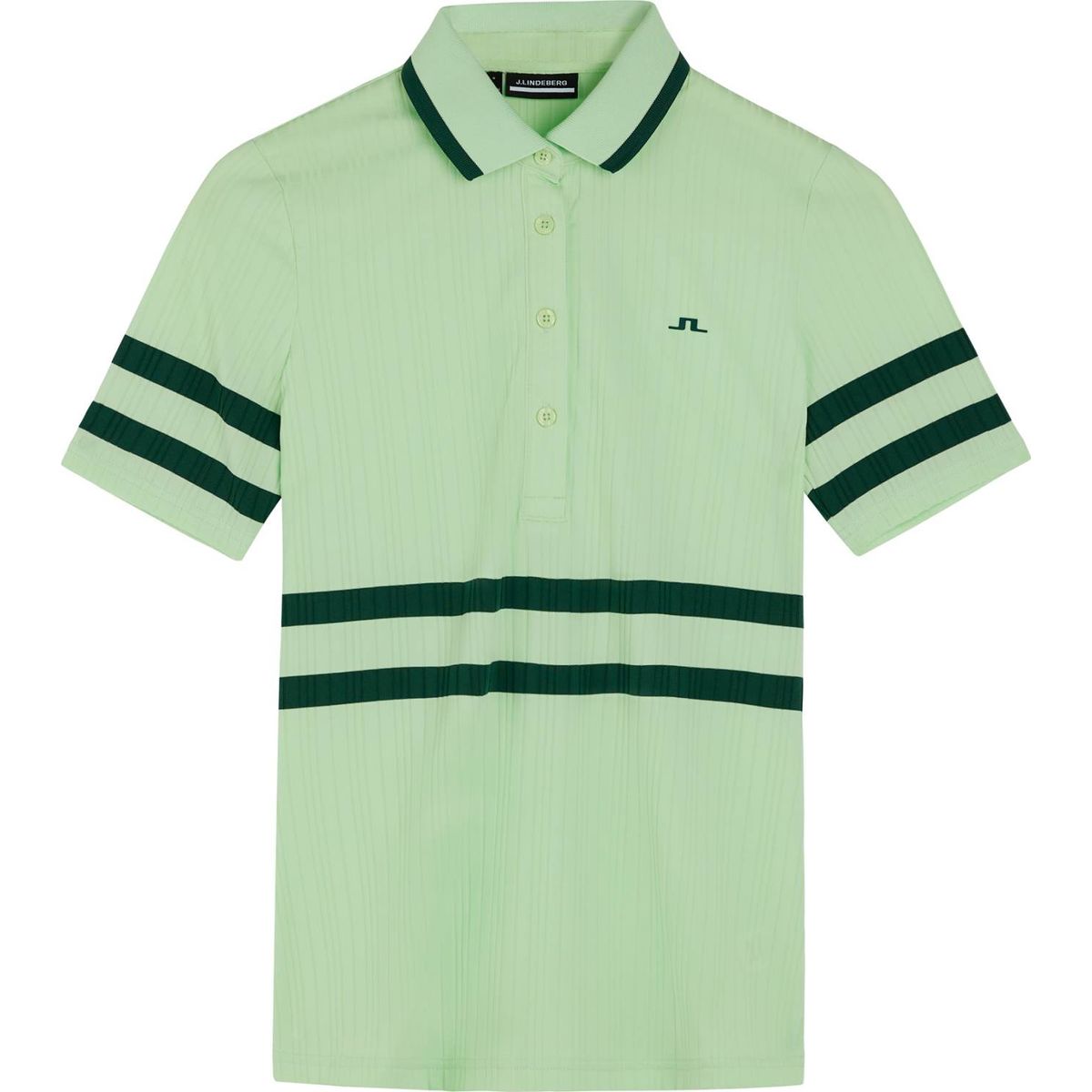 J. Lindeberg Moira Dame Poloshirt - Patina Green - Str. XL