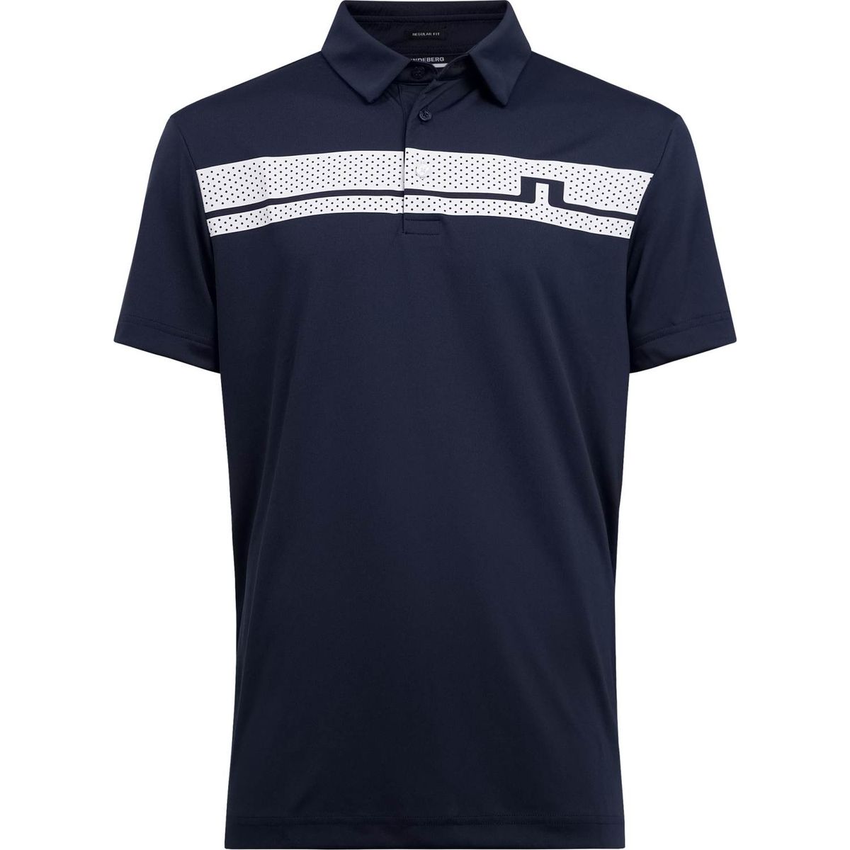 J. Lindeberg Clark Regular Fit Herre Poloshirt - Navy - Str. S