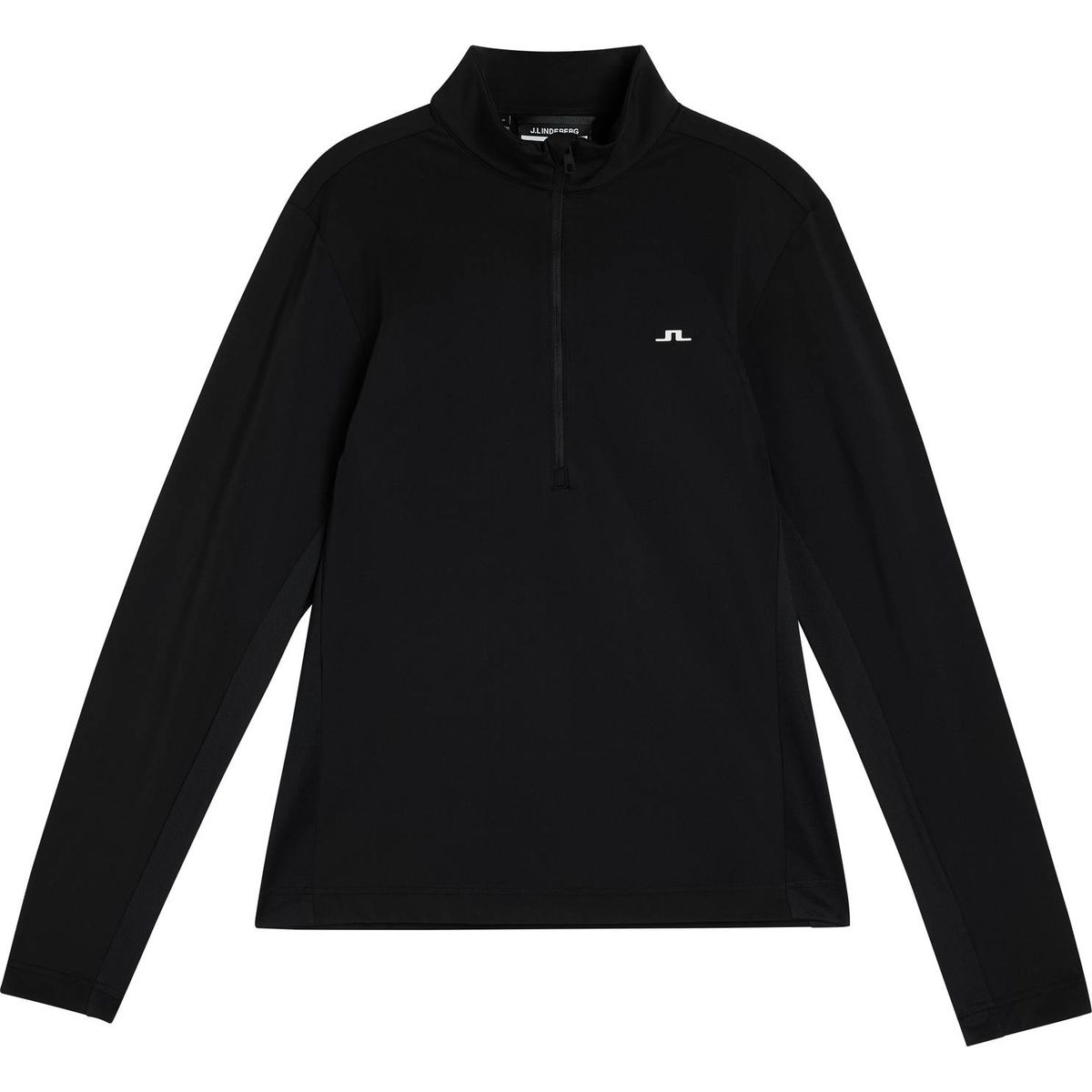 J. Lindeberg Luke Half Zip Herre Pullover - Black - Str. L