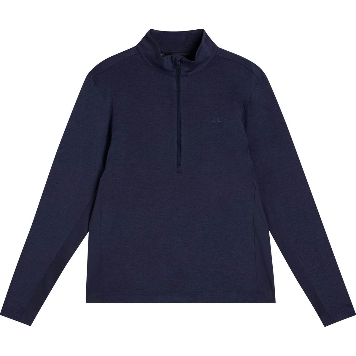 J. Lindeberg Luke Half Zip Herre Pullover - Navy Melange - Str. XL