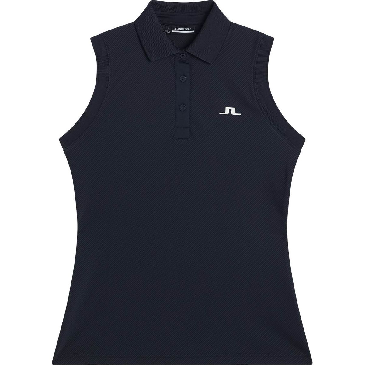 J. Lindeberg Lale Dame Poloshirt Uden Ærmer - Navy - Str. XL