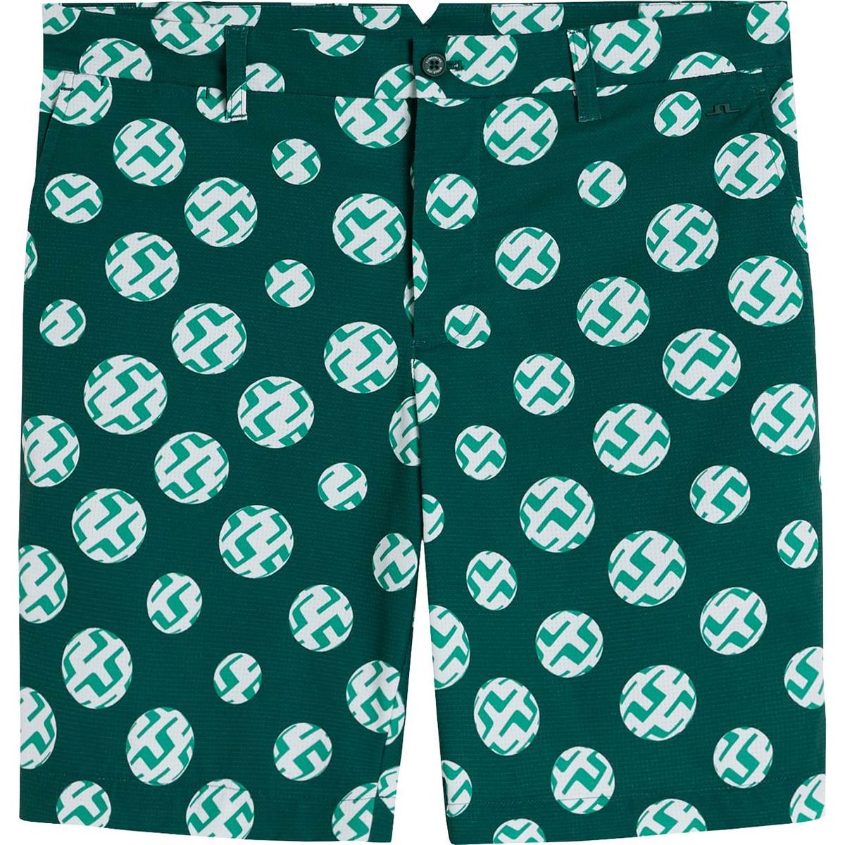 J. Lindeberg Tim Herre Shorts - Rain Forest Sphere Dot - Str. 33