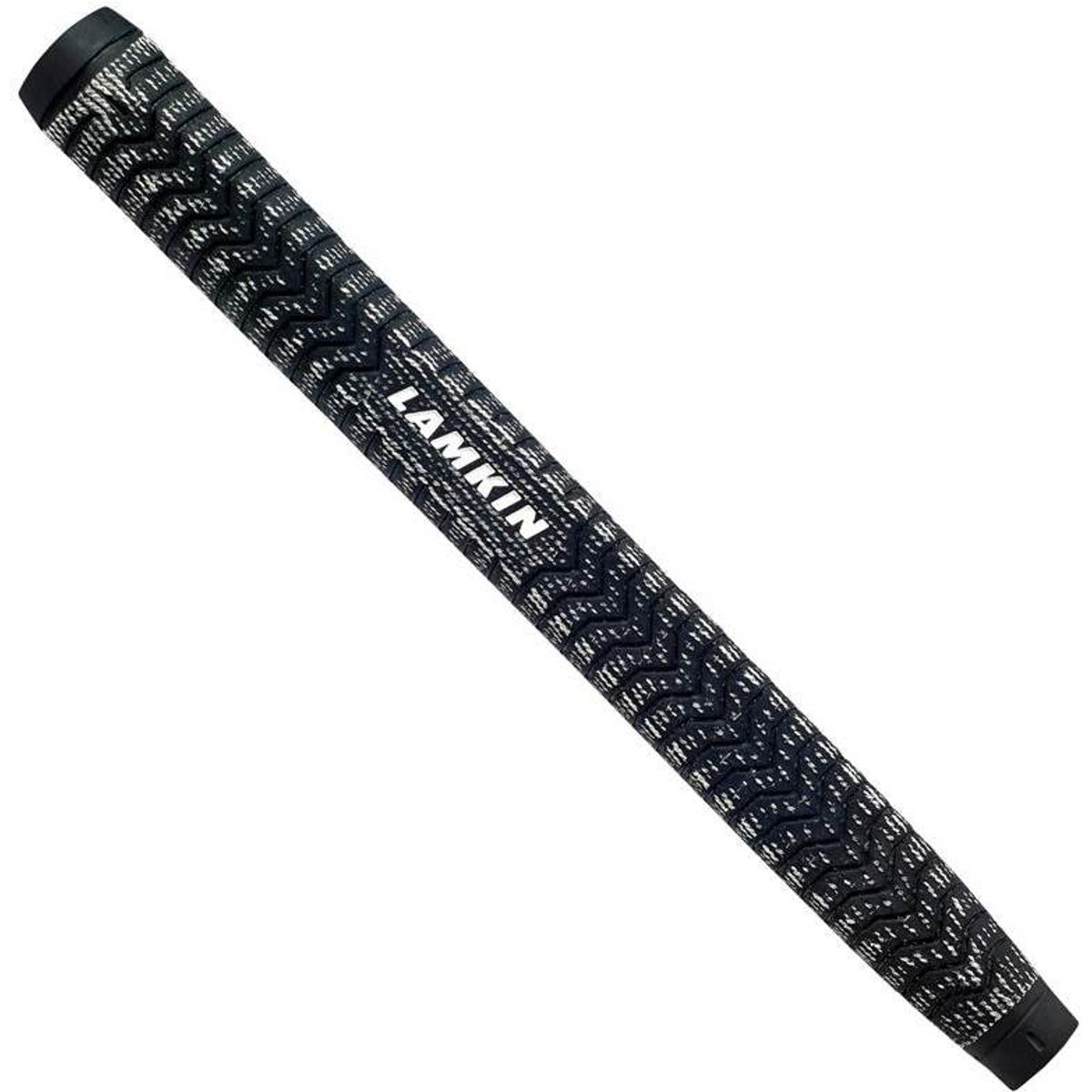 Lamkin Deep Etched Paddle FC Putte grip - Black/White - Str. Standard