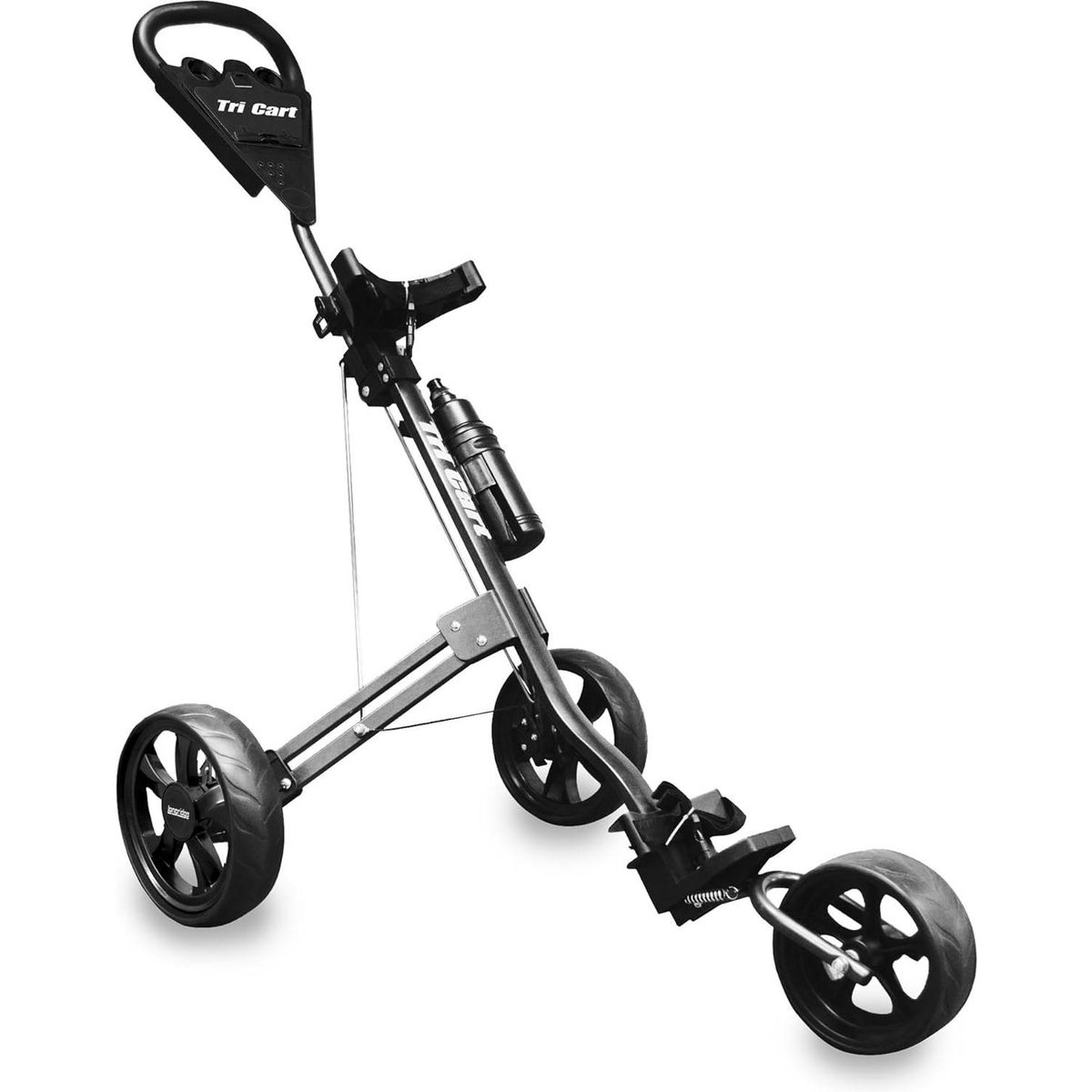 Longridge Tri Cart Trolley Golfvogn - Sort