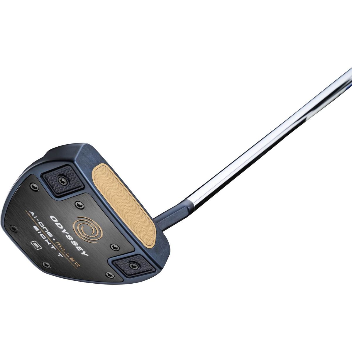 Odyssey Ai-One Milled Eight T S Slant Neck Putter - Blå - Venstre - Str. 34" - Odyssey Ai-ONE Milled (2023) Midsize Hvid/Blå