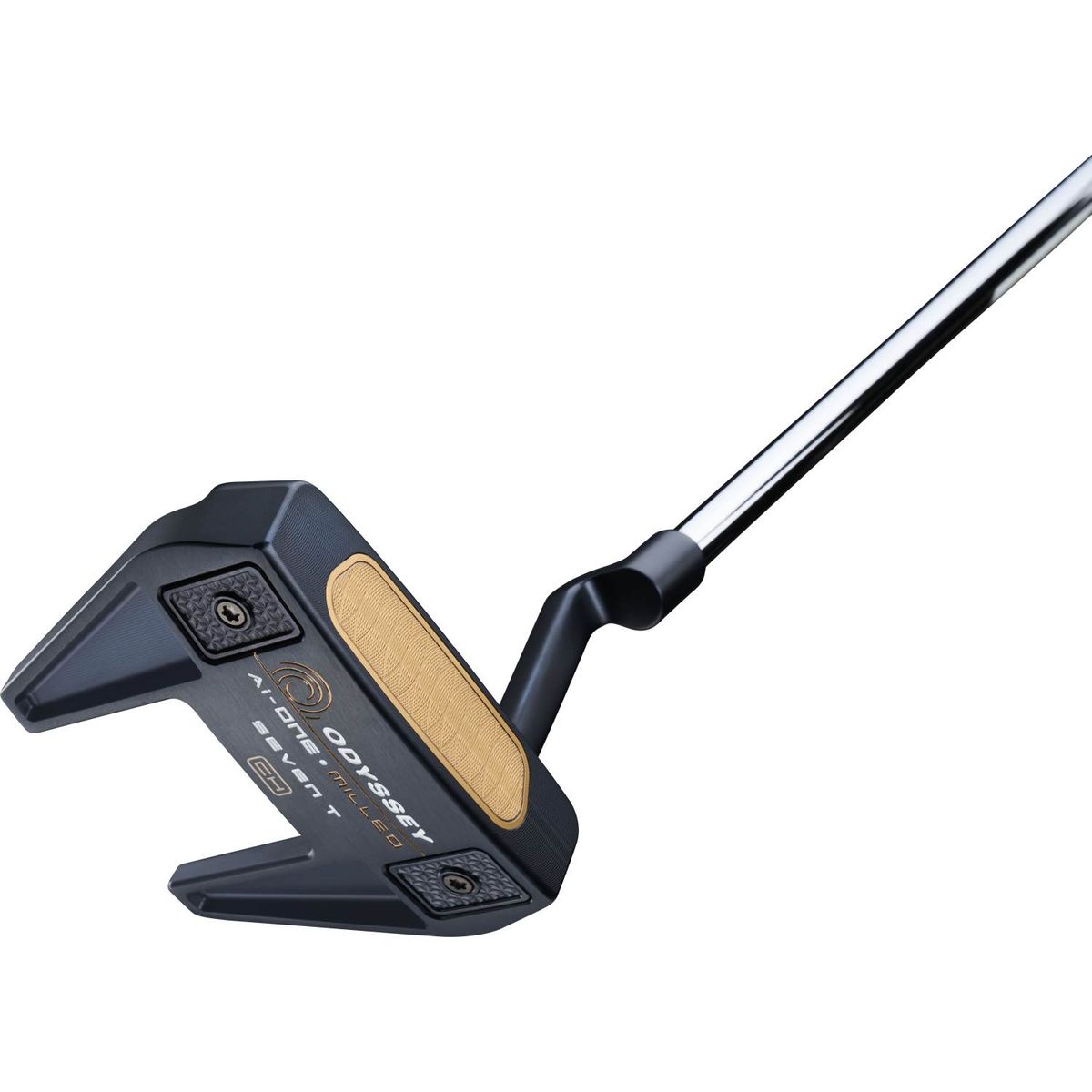 Odyssey Ai-One Milled Seven T CH Plumber Neck Putter - Blå - Højre - Str. 35" - Odyssey Ai-ONE Milled (2023) Midsize Hvid/Blå