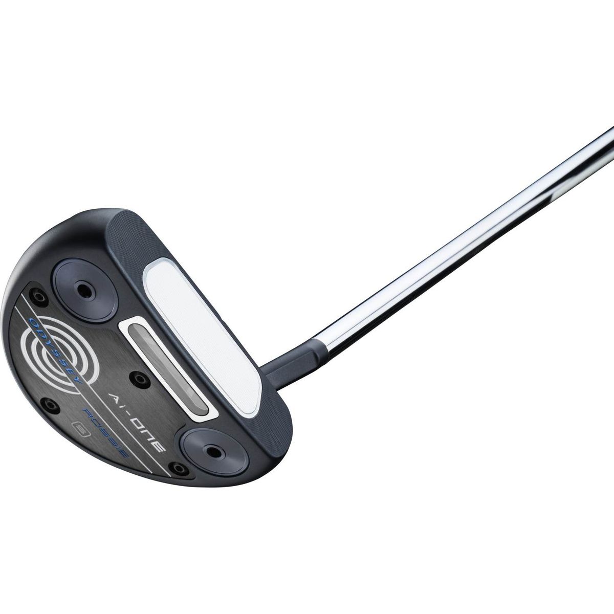 Odyssey Ai-One Rossie S Slant Neck Putter - Blå - Højre - Str. 33" - Odyssey Ai-ONE (2023) Midsize Hvid/Blå