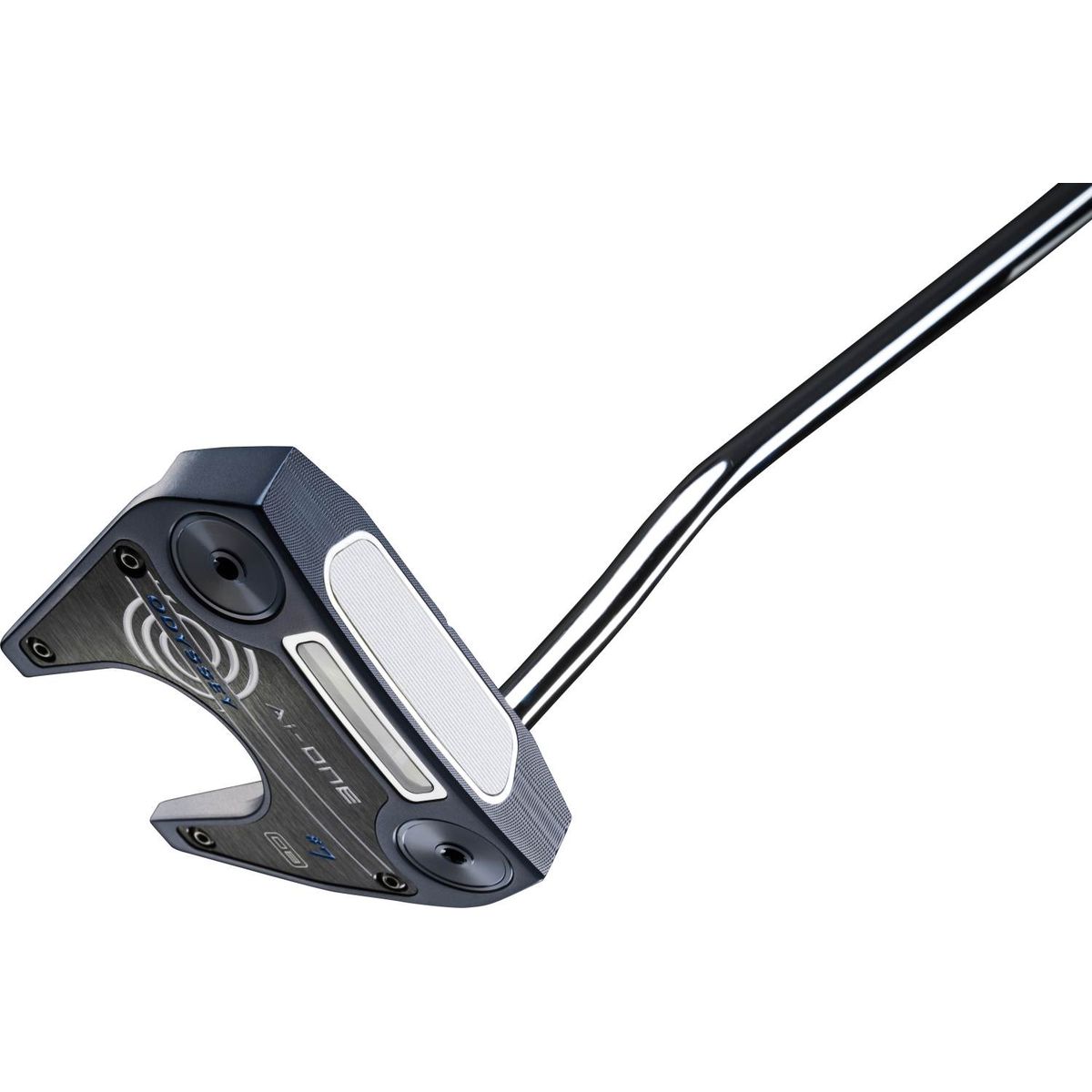 Odyssey Ai-One Seven DB Double Bend Neck Dame Putter - Blå - Højre - Str. 32" - Odyssey Ai-ONE (2023) Standard Hvid/Blå