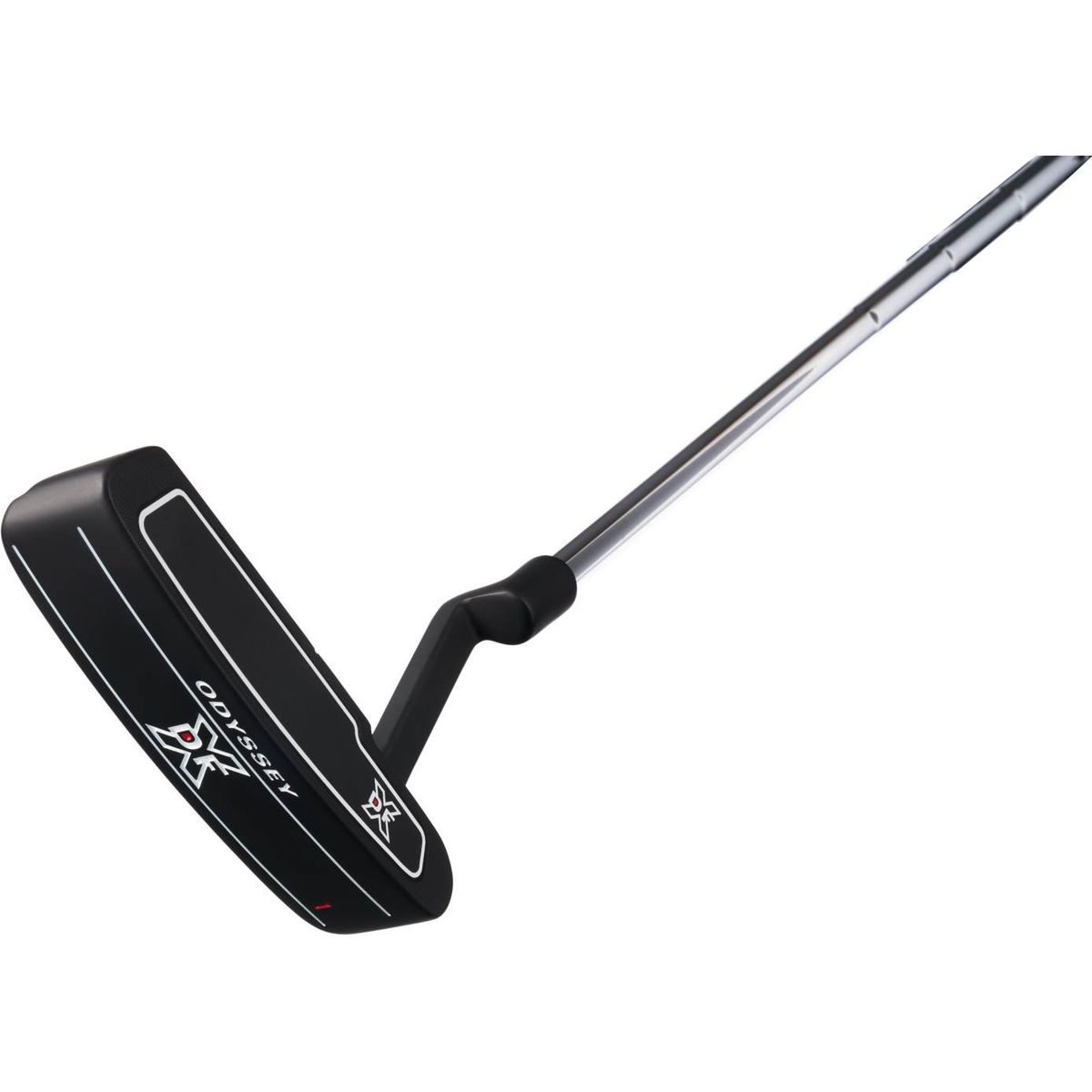 Odyssey DFX 1 Plumber Neck Putter - Sort - Højre - Str. 34" - Odyssey Oversize (2022) Oversize Sort/Rød