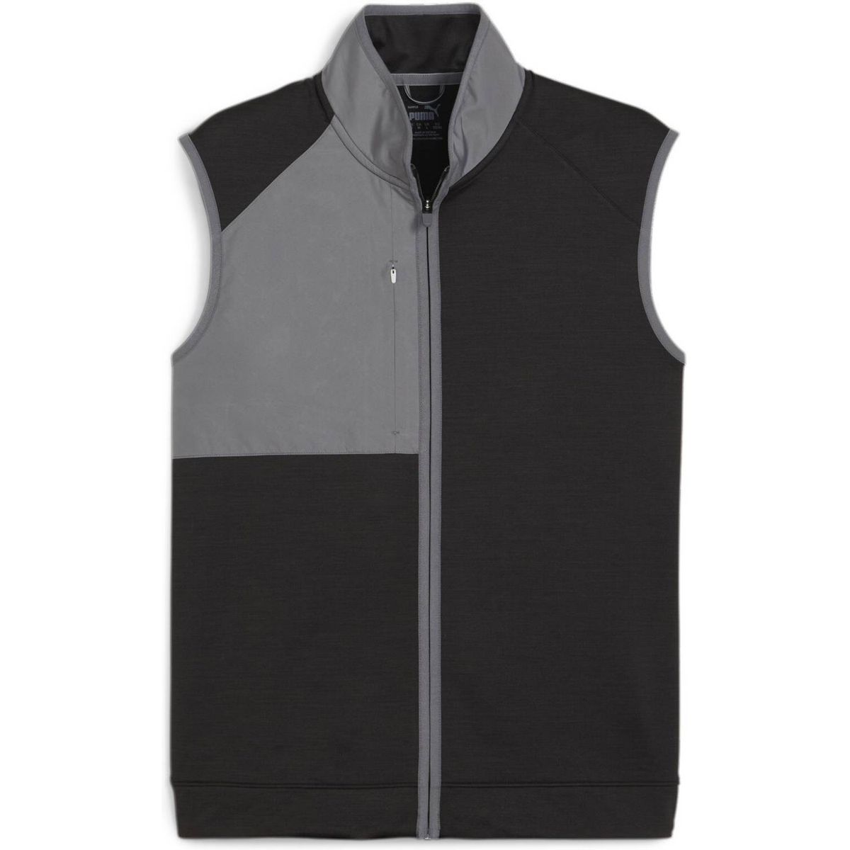 Puma Cloudspun (2024) Herre Vest - Puma Black Heather/Slate Sky - Str. S