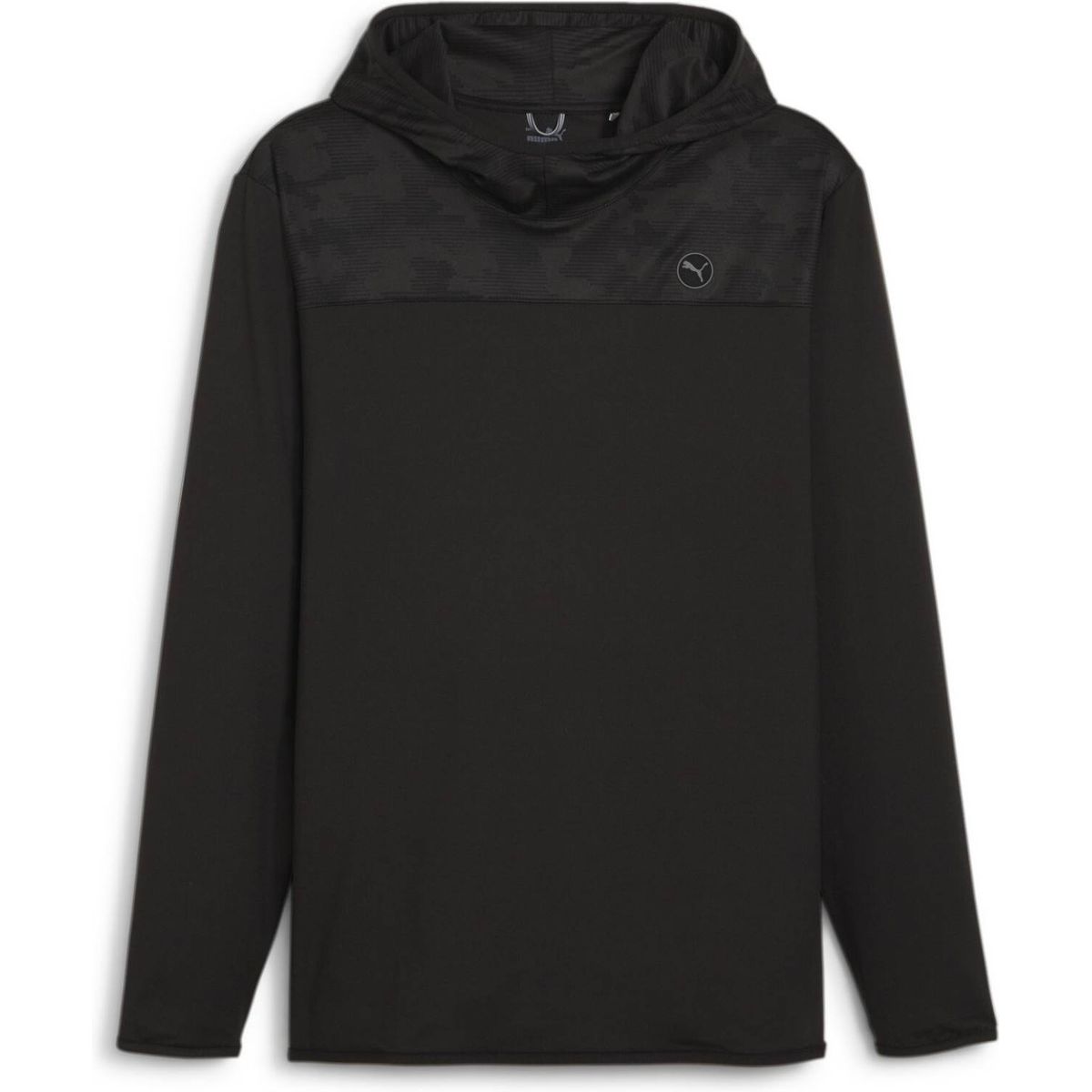 Puma Cloudspun Camo Hoodie (2024) Herre Pullover - Puma Black - Str. XXXL