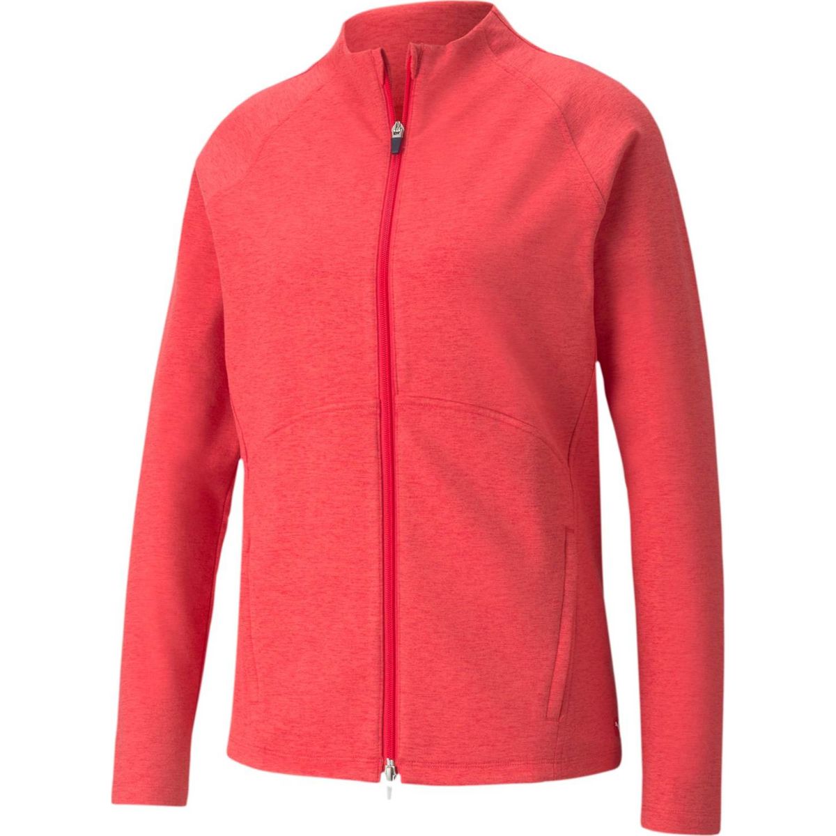 Puma Cloudspun Full Zip Dame Cardigan - Teaberry Heather - Str. L