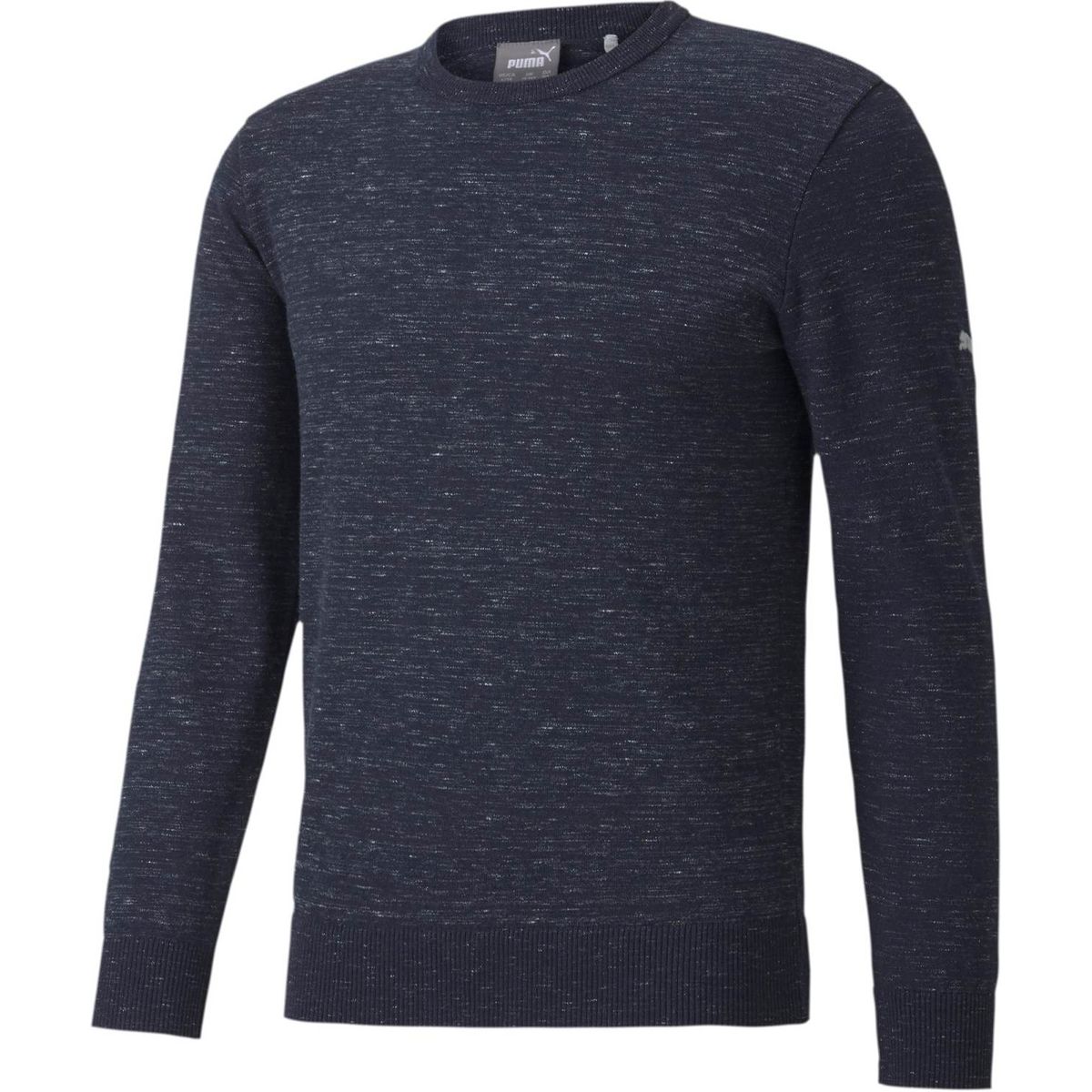 Puma Crewneck Drenge Pullover - Peacoat Heather - Str. 128 cm