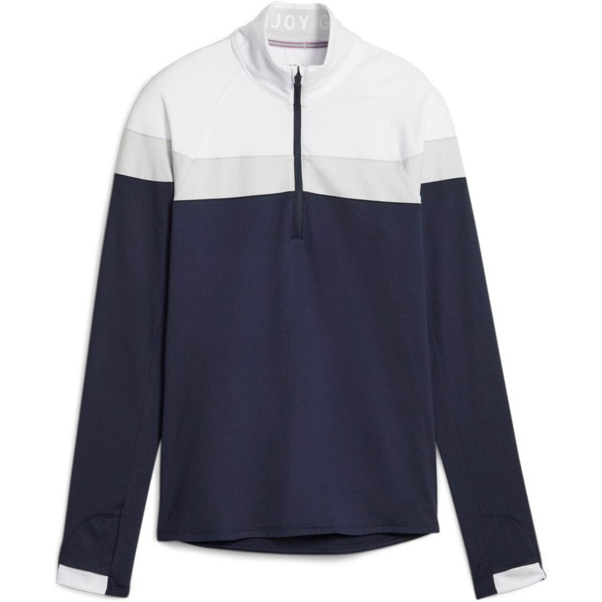 Puma Lightweight 1/4 Zip Dame Pullover - Navy Blazer/Ash Gray - Str. XXS