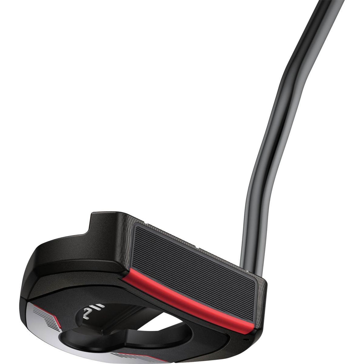 Ping FETCH (2021) Double Bend Neck Herre Putter - Black - Venstre - Str. 34" - Ping PP58 Midsize Sort/Hvid