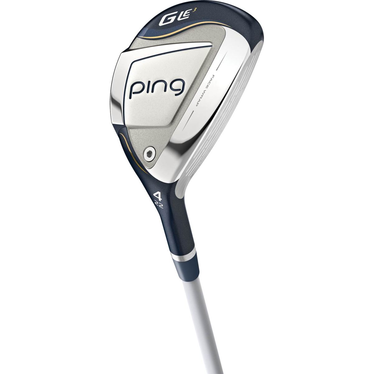 Ping G Le3 Dame Hybridkølle - Navy - Højre - 22.0° (4 Kølle) - Ping ULT250 H Dame Ultra Lite Grafit