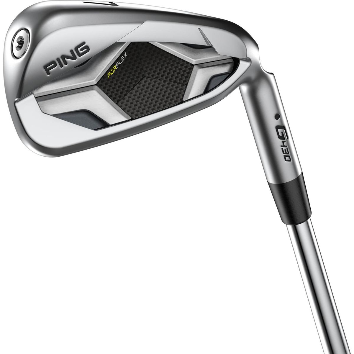 Ping G430 (Black Dot) Herre Jernsæt - Chrome - Venstre - 5-9, PW, 45.5 - True Temper Dynamic Gold 105 Regular R300 Stål