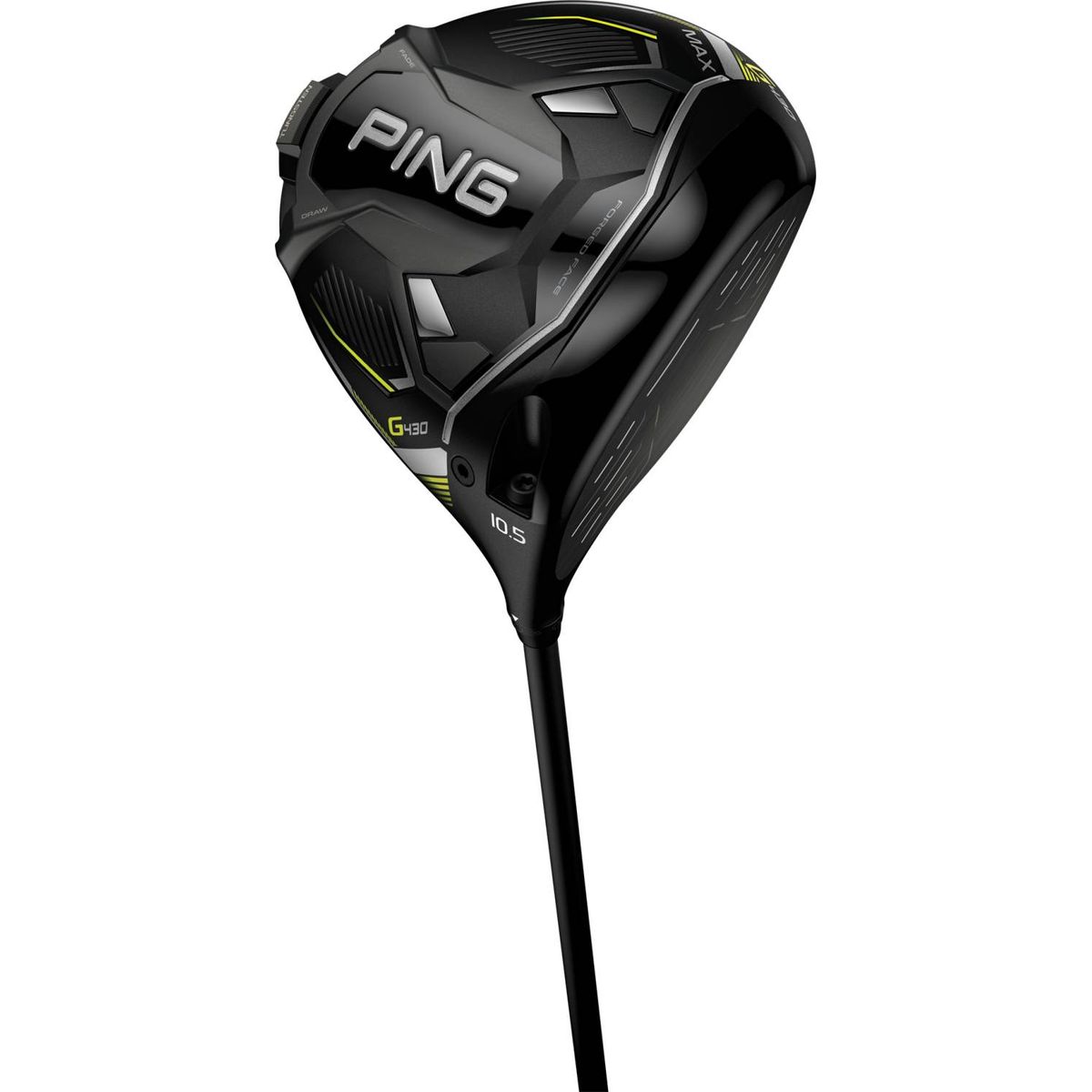 Ping G430 Max Herre Driver - Sort - Højre - 9.0° - True Temper Project X - HZRDUS Smoke Red RDX 60 Regular 5.5 Grafit