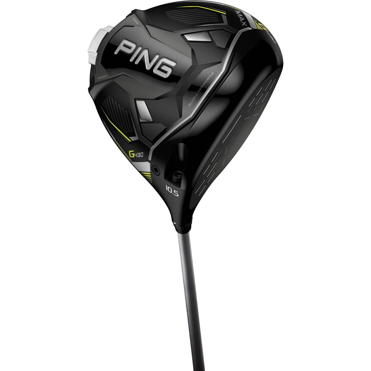 Ping G430 Max HL Herre Driver - Sort - Venstre - 9.0° - Ping Alta Quick 35 Soft Regular Grafit