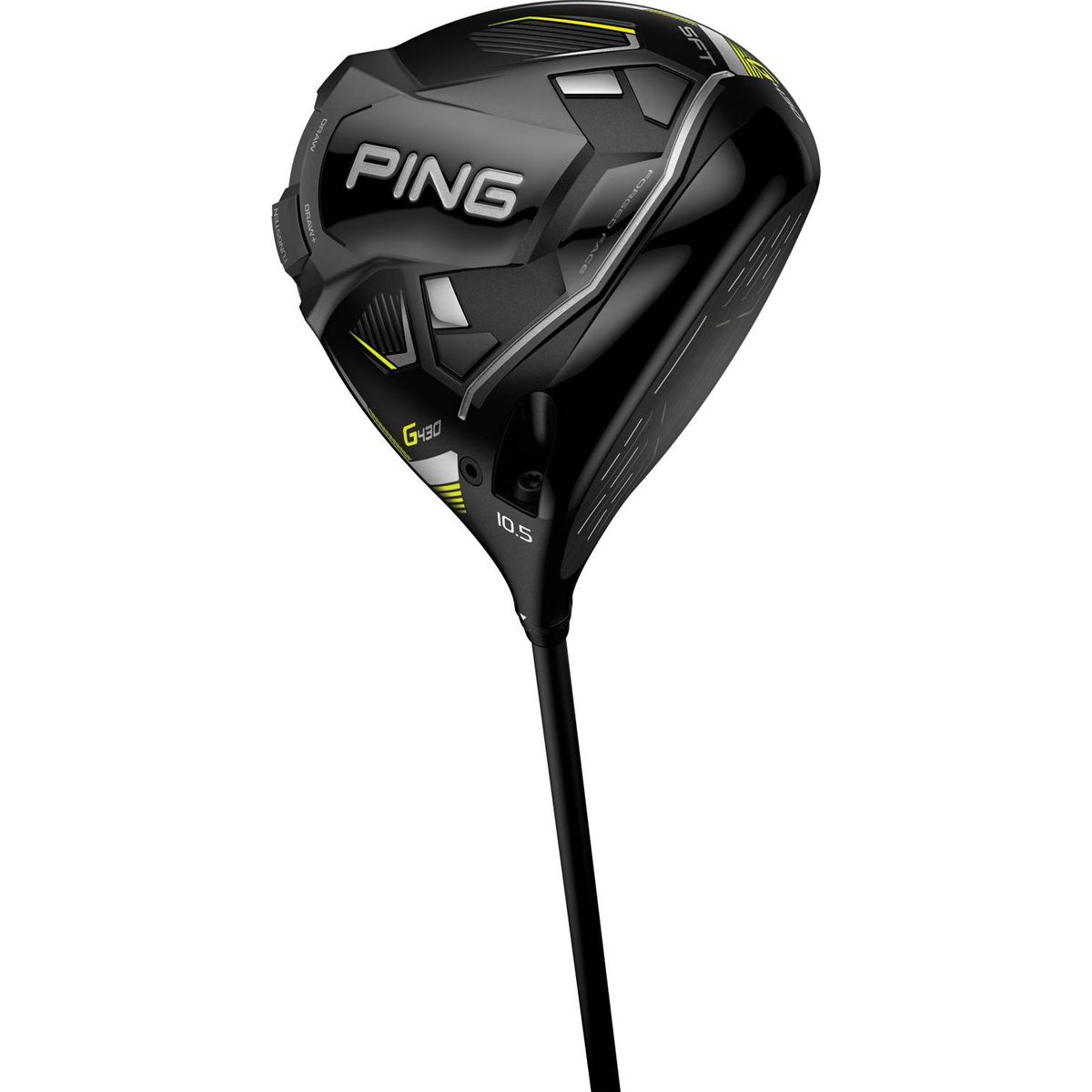 Ping G430 SFT Herre Driver - Sort - Venstre - 10.5° - Mitsubishi Chemical Kai´li White 60 X-Stiff Grafit