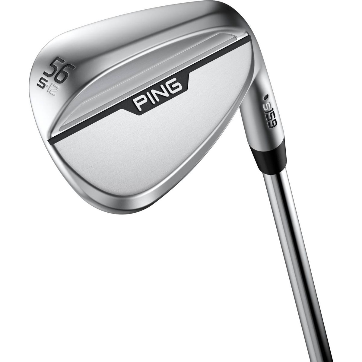 Ping S159 Herre Lob Wedge - Chrome - Højre - 58.0° / 06° / T - Ping Z-Z 115 Wedge Stål