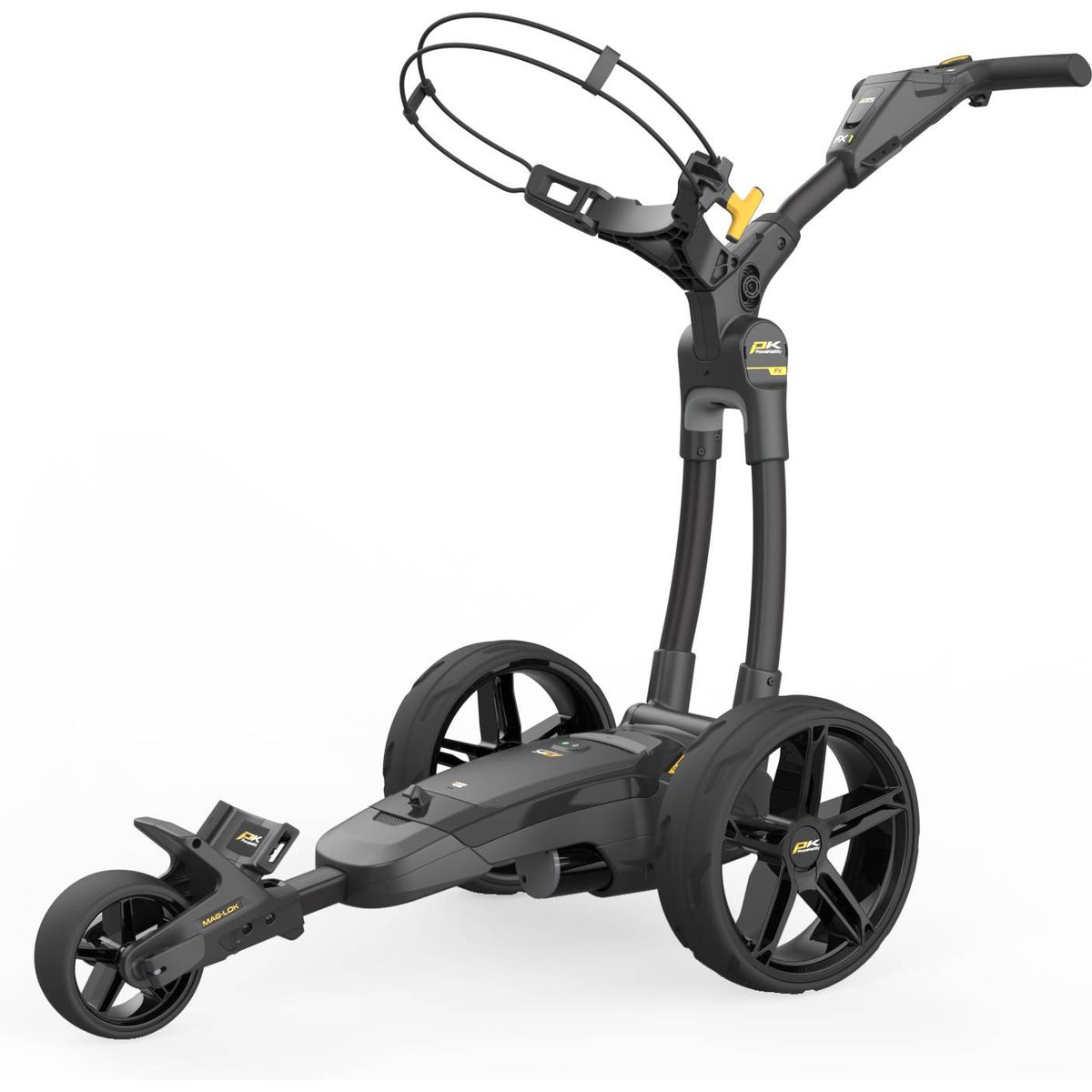 PowaKaddy FX1 Elektrisk golfvogn - Sort - 260Wh, 29.6V (36 Huller)