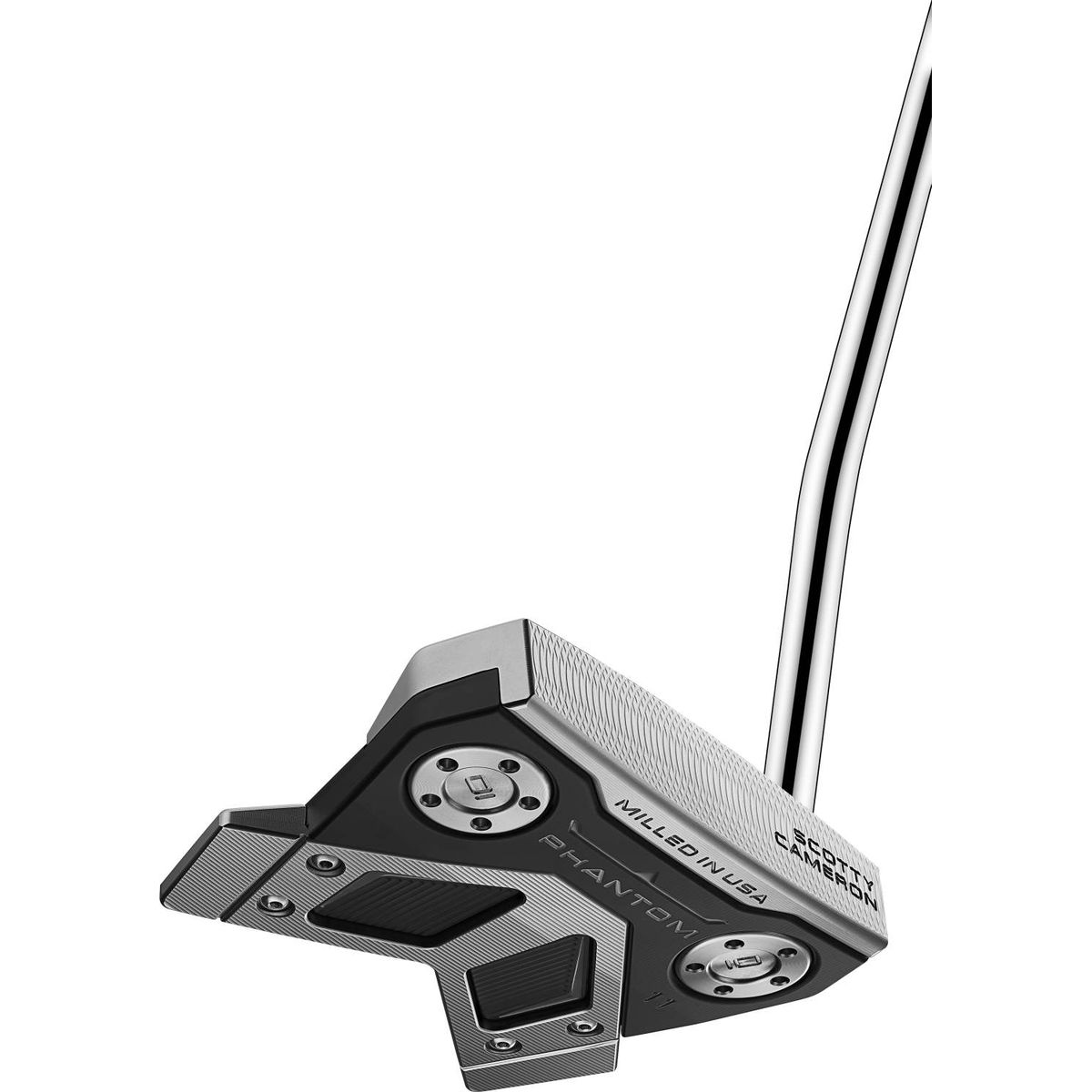 Scotty Cameron Phantom 11 Single Bend Neck Putter - Chrome - Højre - Str. 34" - Scotty Cameron Full Contact (2024) Standard Sort