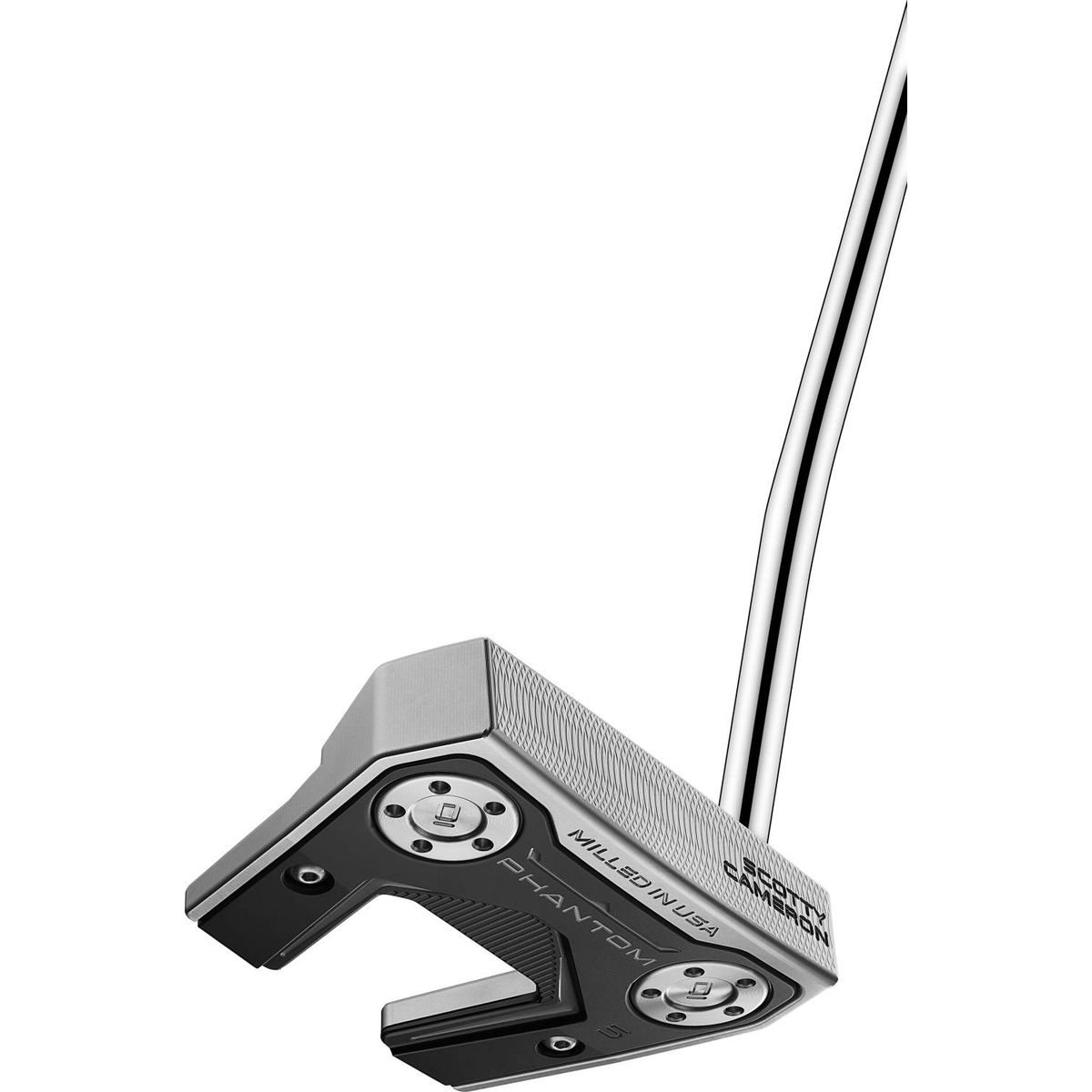 Scotty Cameron Phantom 5 Single Bend Neck Putter - Chrome - Højre - Str. 34" - Scotty Cameron Full Contact (2024) Standard Sort