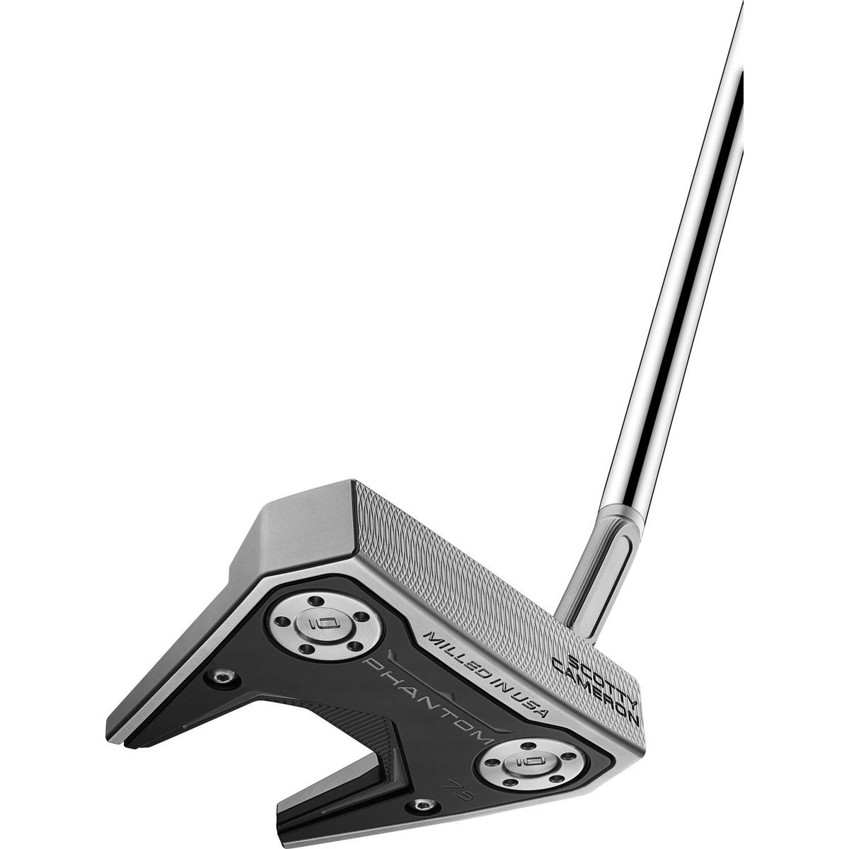 Scotty Cameron Phantom 7.5 Slant Neck Putter - Chrome - Højre - Str. 35" - Scotty Cameron Full Contact (2024) Standard Sort