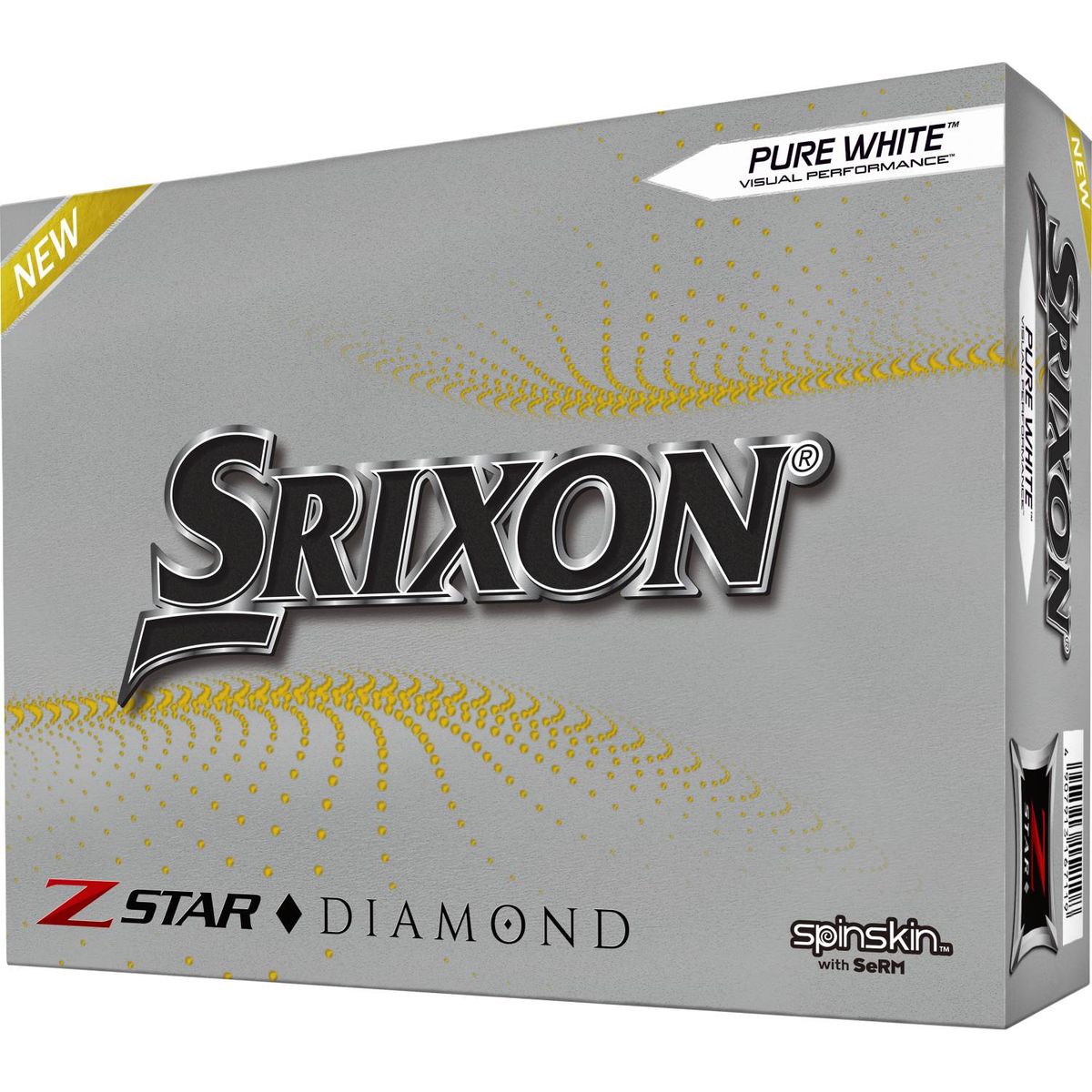 Srixon Z-Star Diamond (2021) Logobolde - Hvid